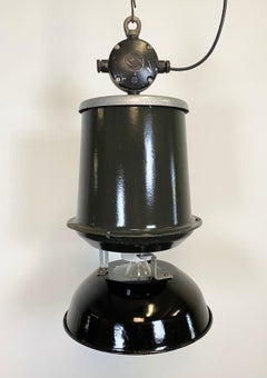 Industrielle Fabrik-Pendelleuchte, 1960er-Jahre
