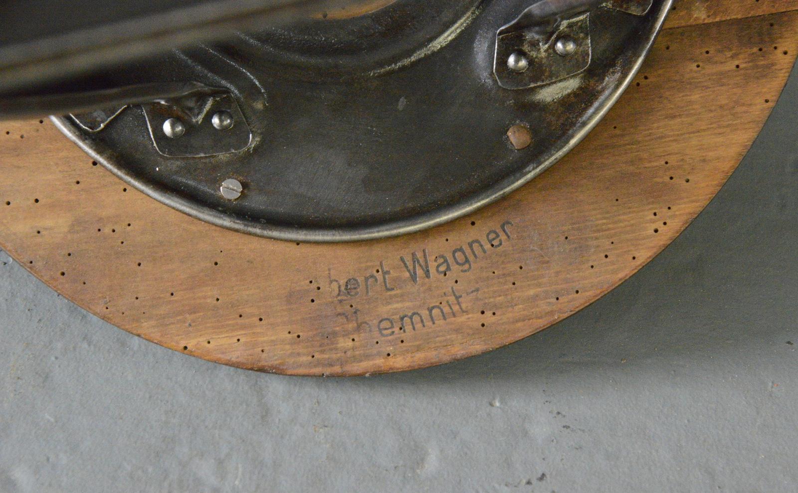 Tabouret d'usine industriel par Rowac vers les années 1920 2