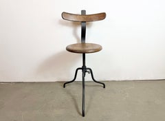 Industrial Factory Swivel Chair, 1950s