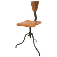 Industrial Factory Swivel Chair, 1960s