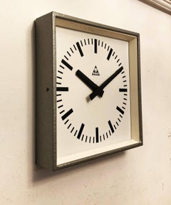 Industrial Factory Wall Clock by Pragotron