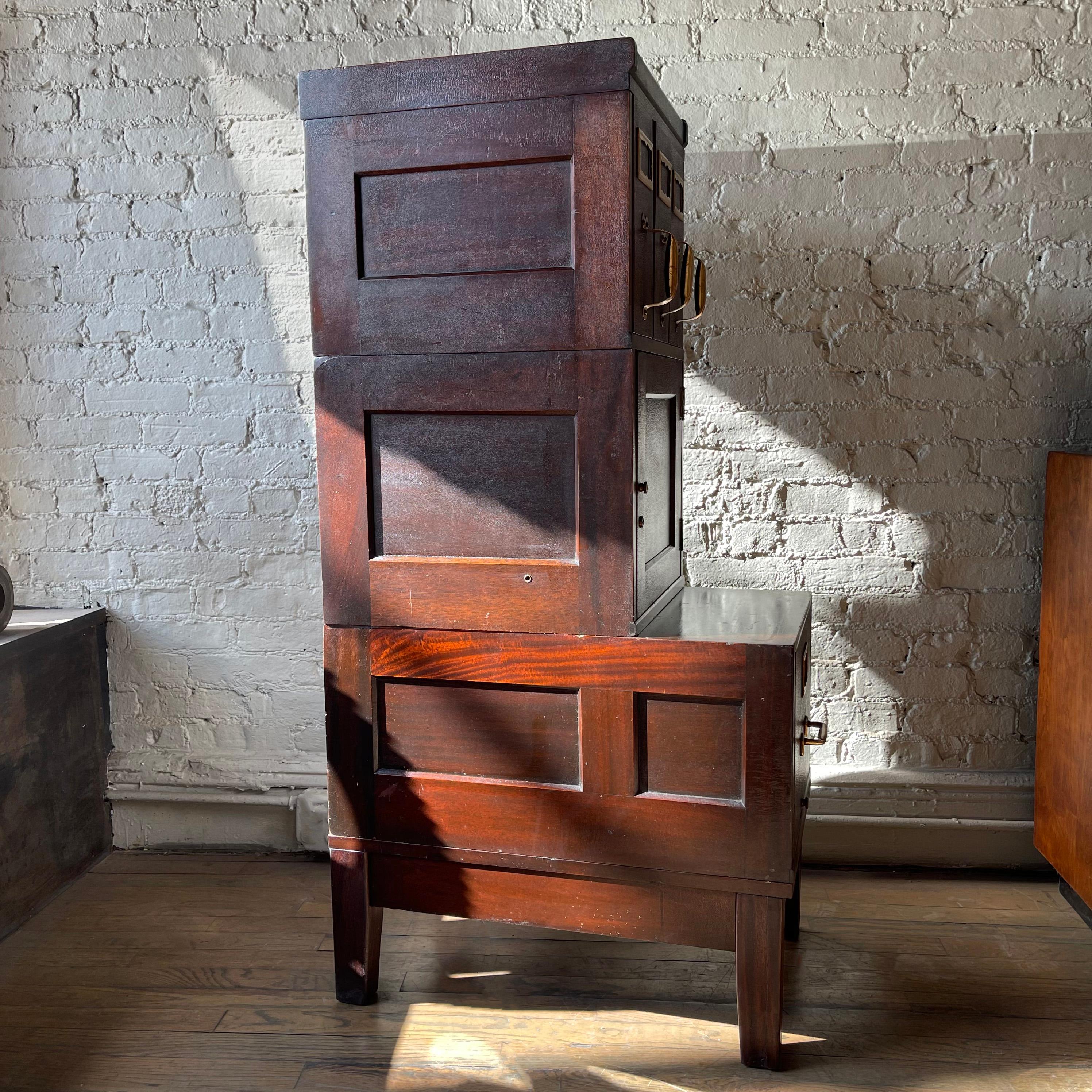 antique industrial filing cabinet