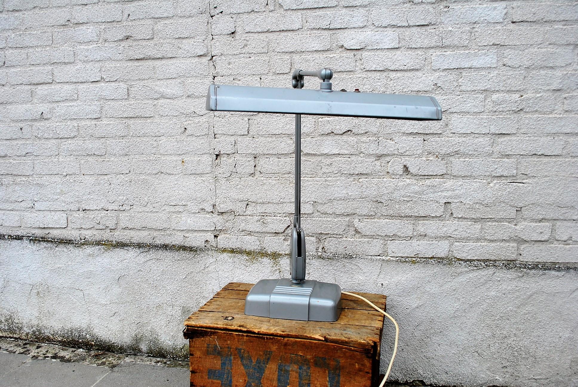 Late 20th Century Industrial Floating Lamp from Dazor, 1950