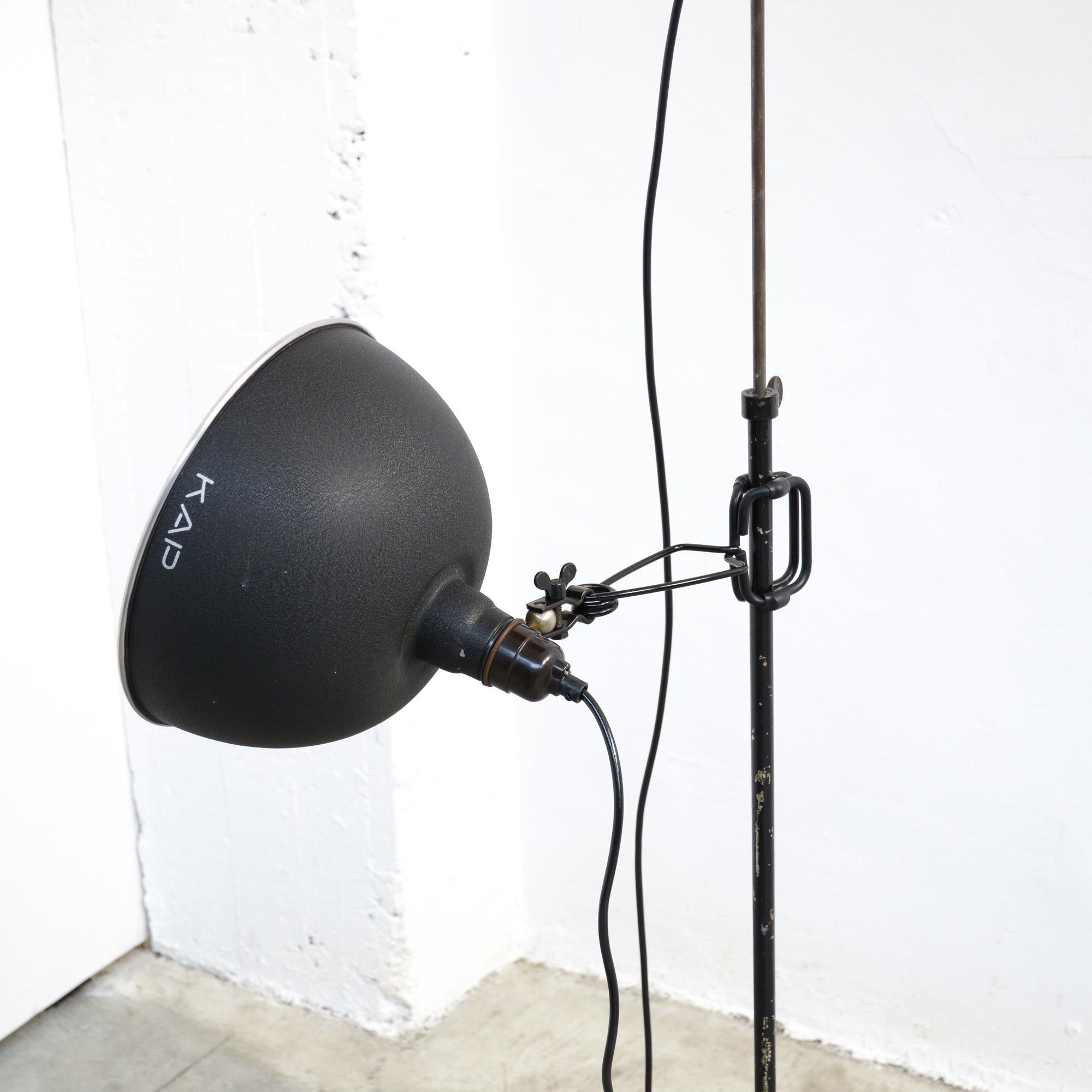 Industrial Floor Lamp by KAP, 1950s 1