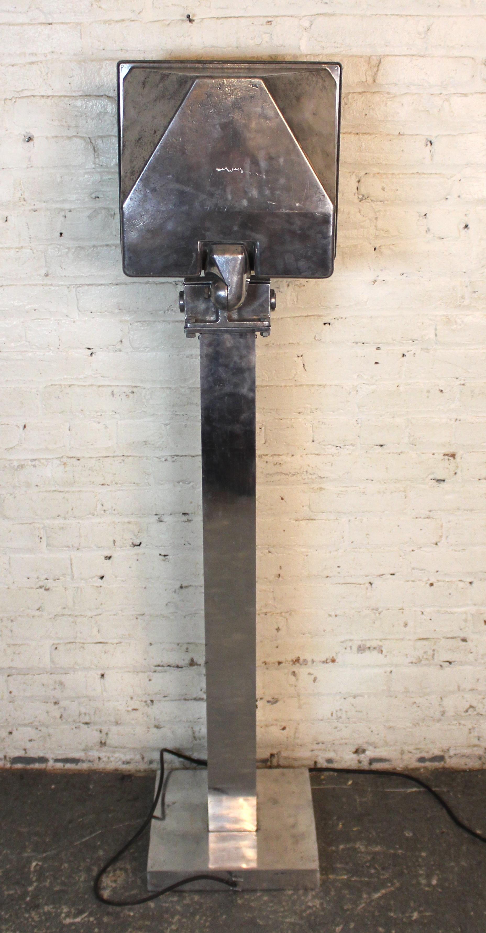 Lámpara de pie industrial Metal en venta