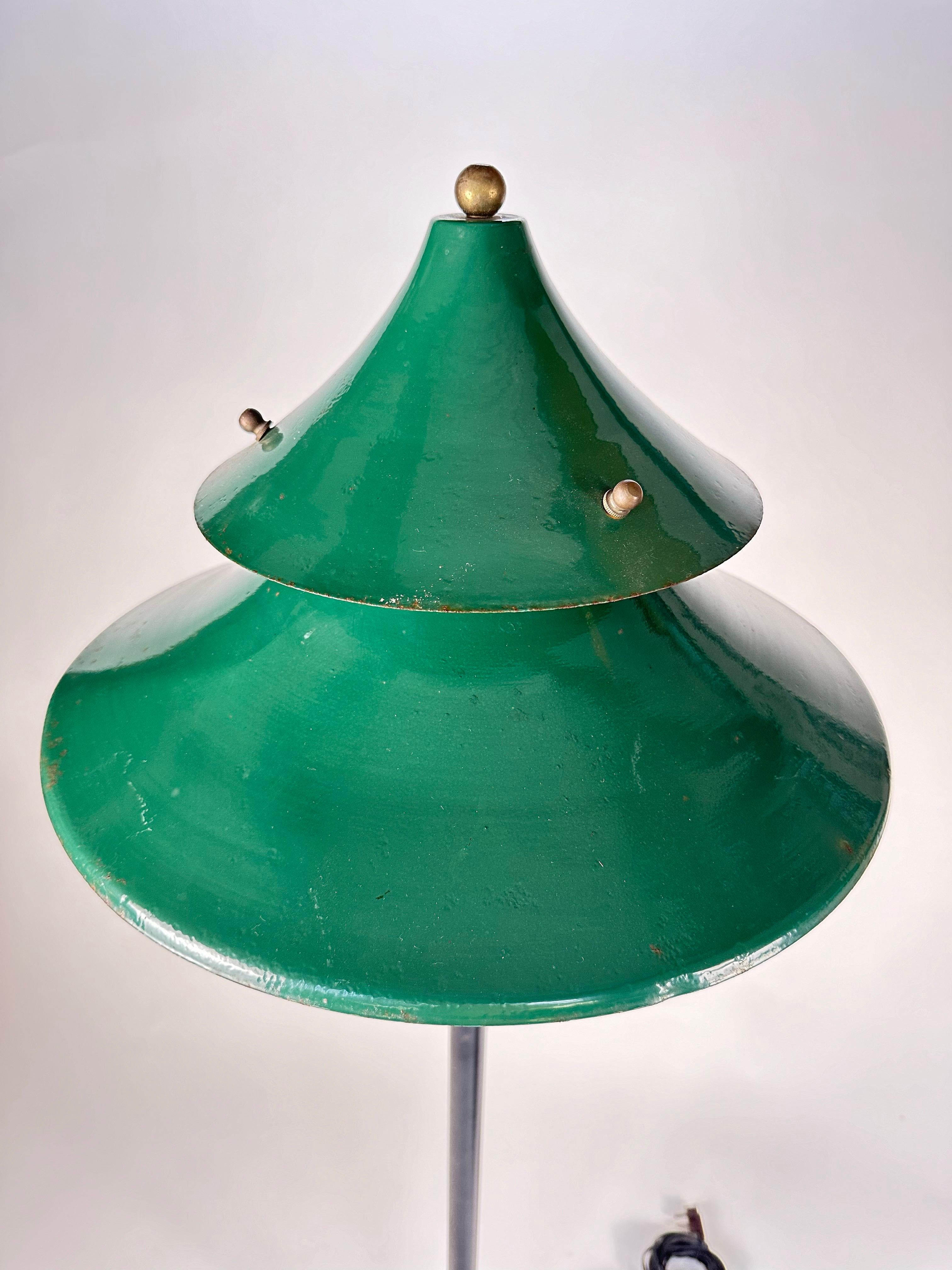 Industrial Floor Lamps In Fair Condition In Southampton, NJ
