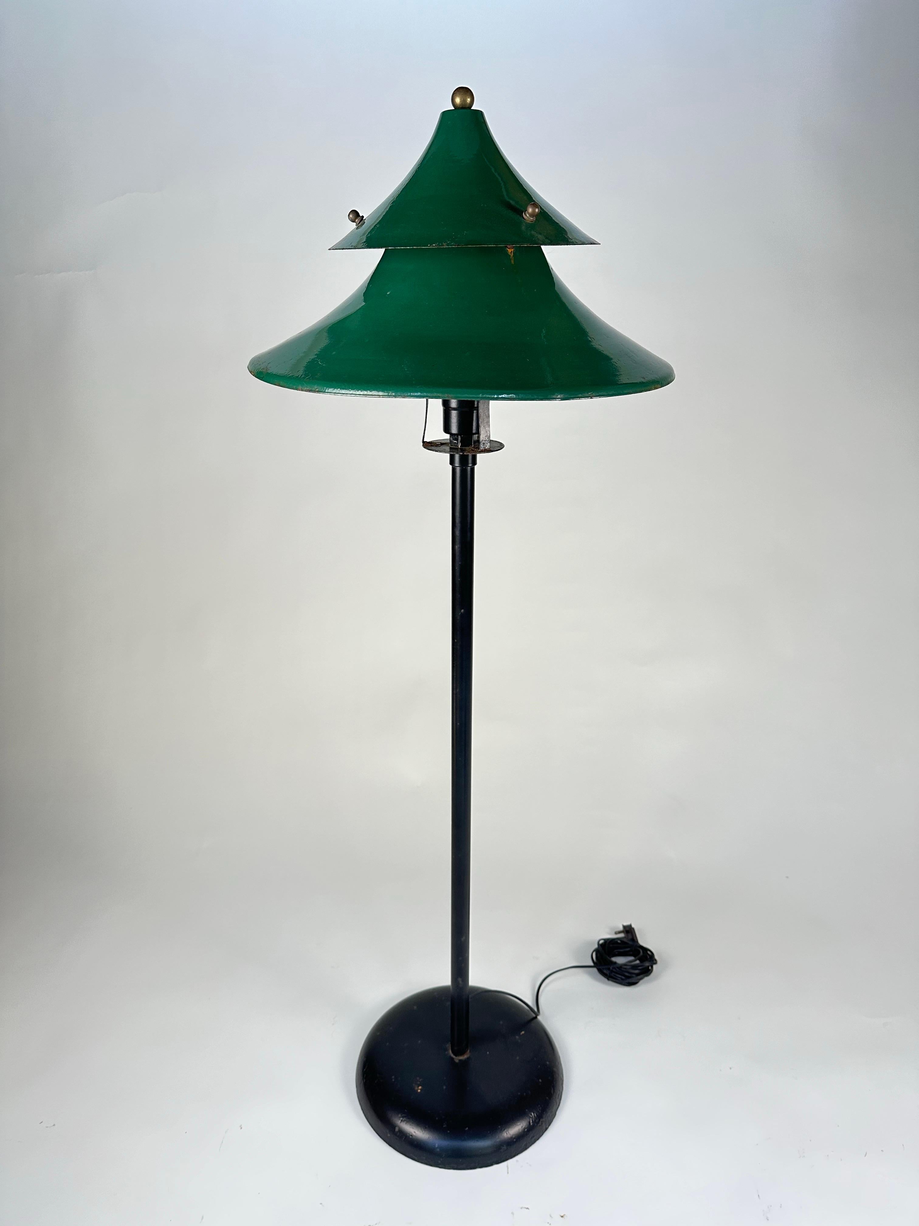 20th Century Industrial Floor Lamps