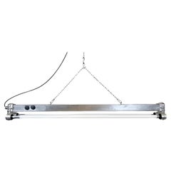 Industrial Fluorescent Ceiling Light, 1970s