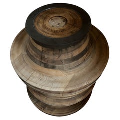 Modelli da fonderia industriale, set da quattro, scultura da parete, tavolino, tavolino da salotto