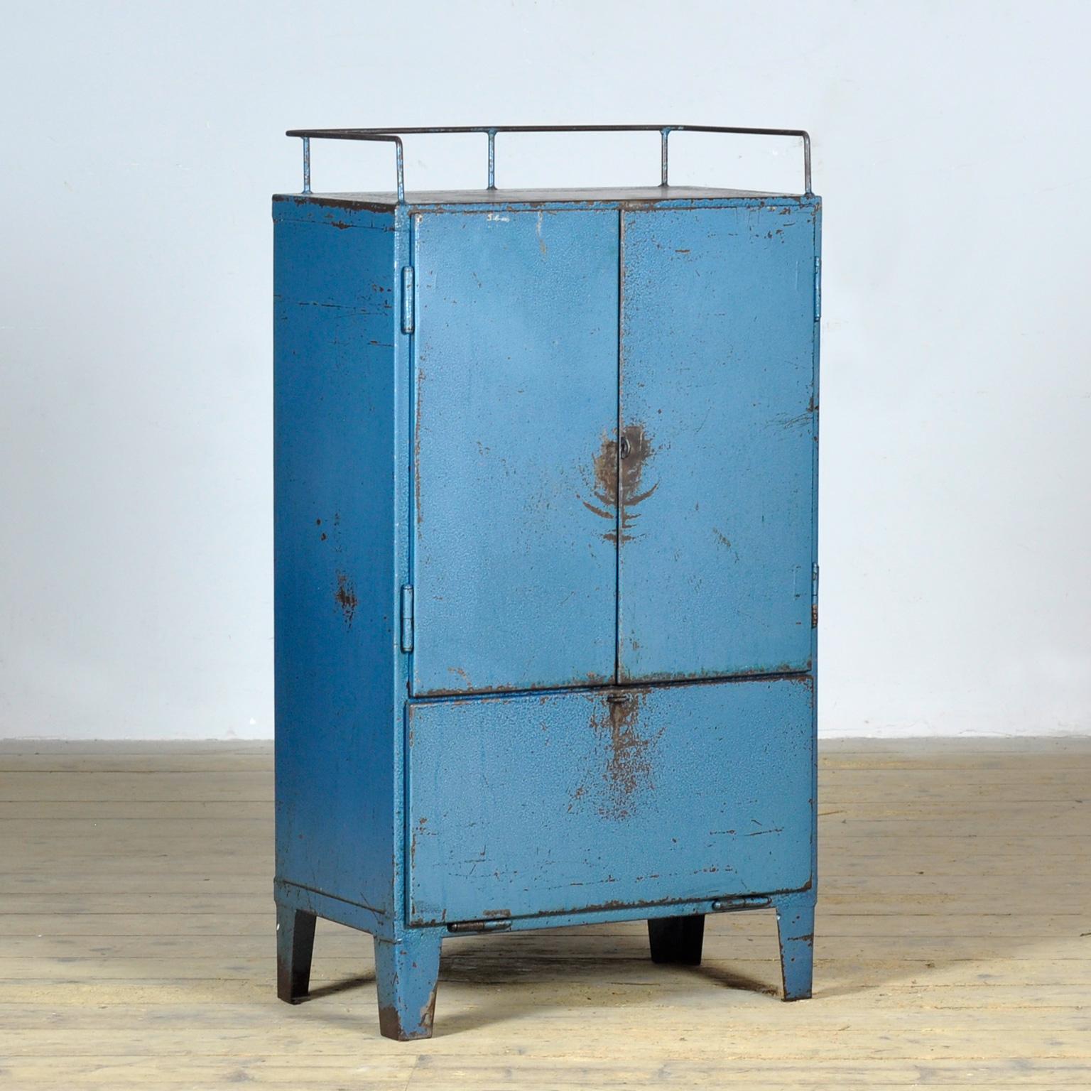 Hungarian Industrial four-drawer cabinet from the 1970s For Sale