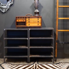 Scaffalature industriali a quattro piani in acciaio