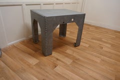 Industrial Galvanised Water Tank Made into a Coffee Table