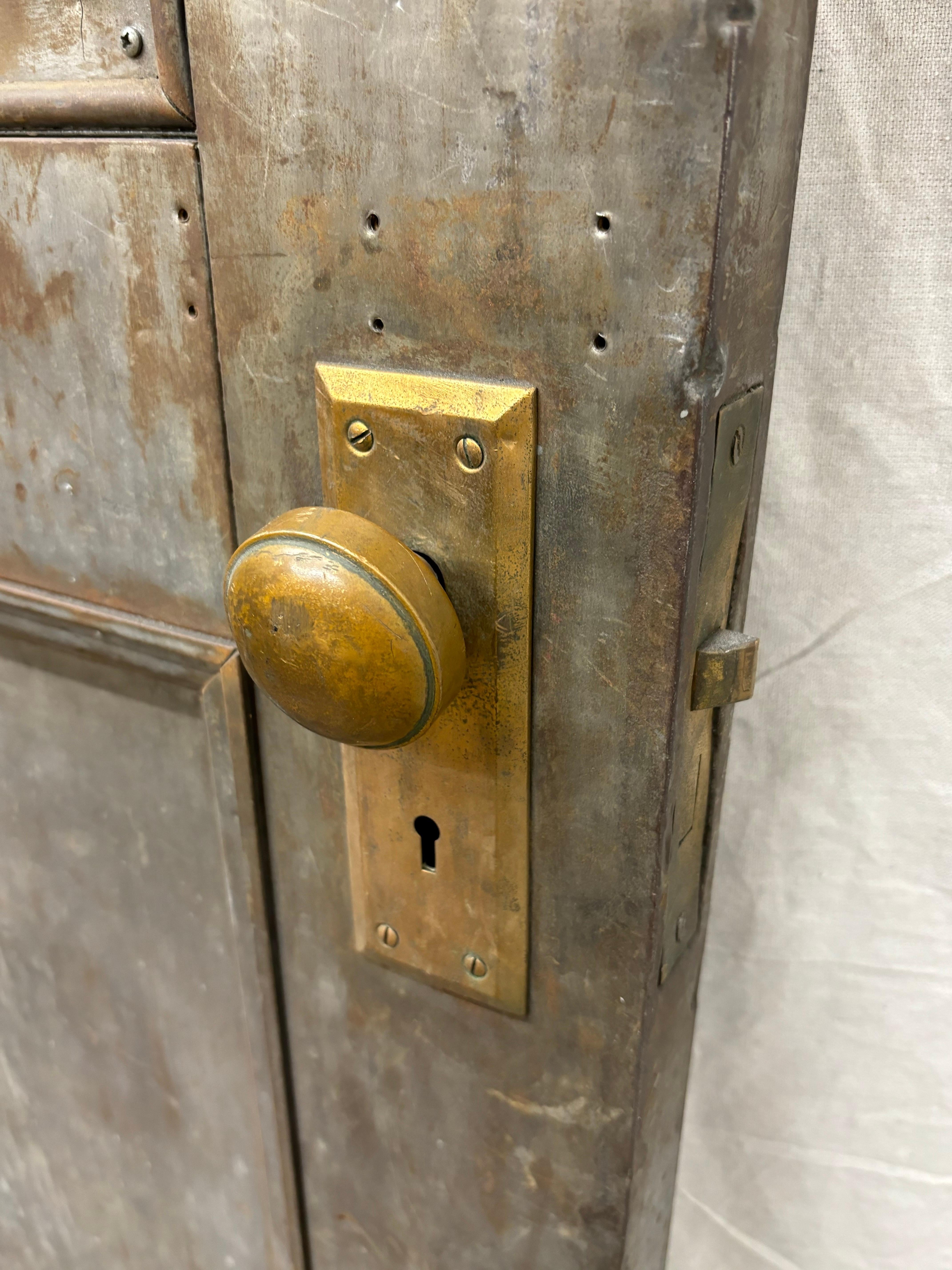 Industrial Galvinized Metal Door 83