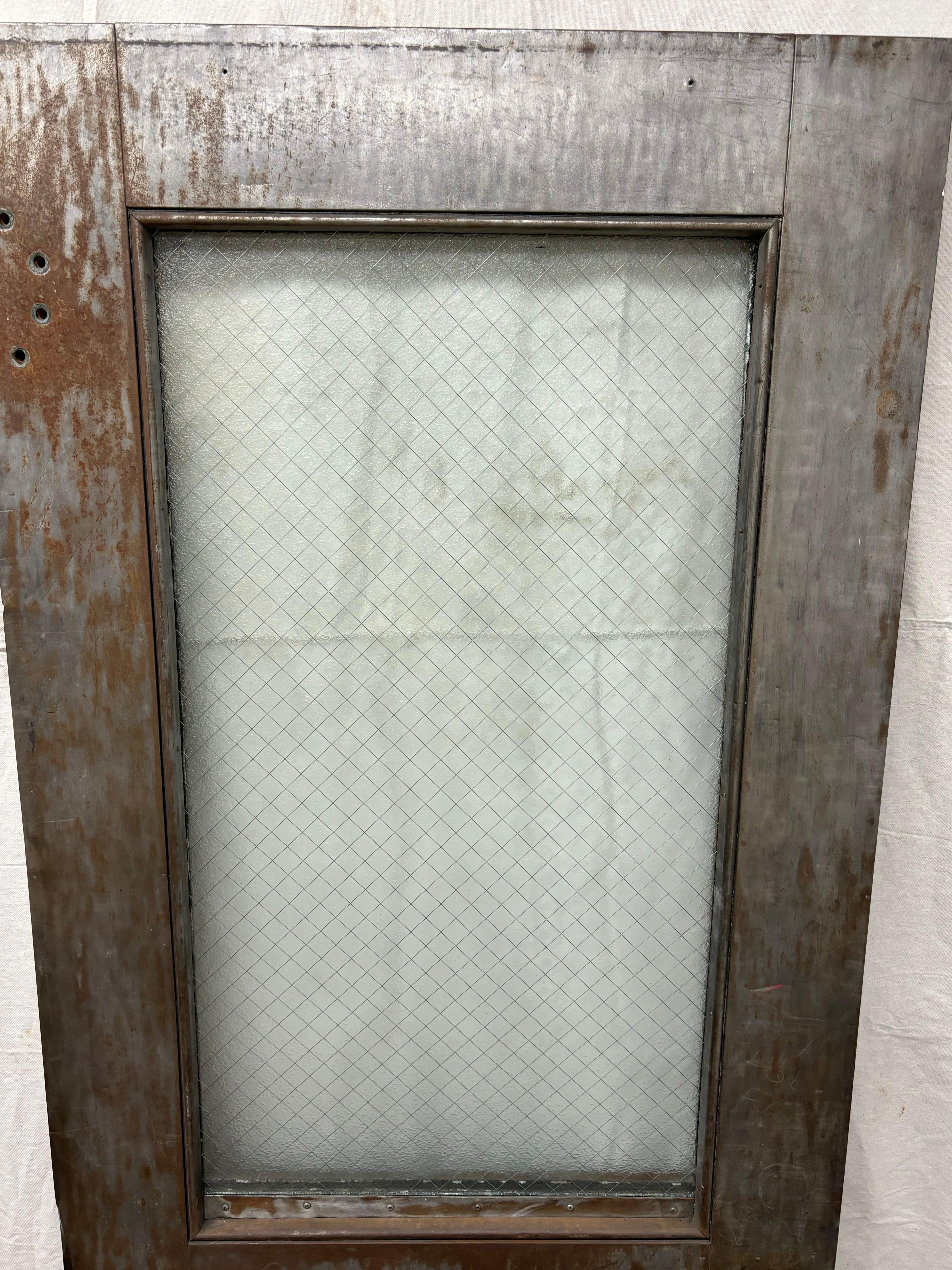 Industrial Galvinized Metal Door 83