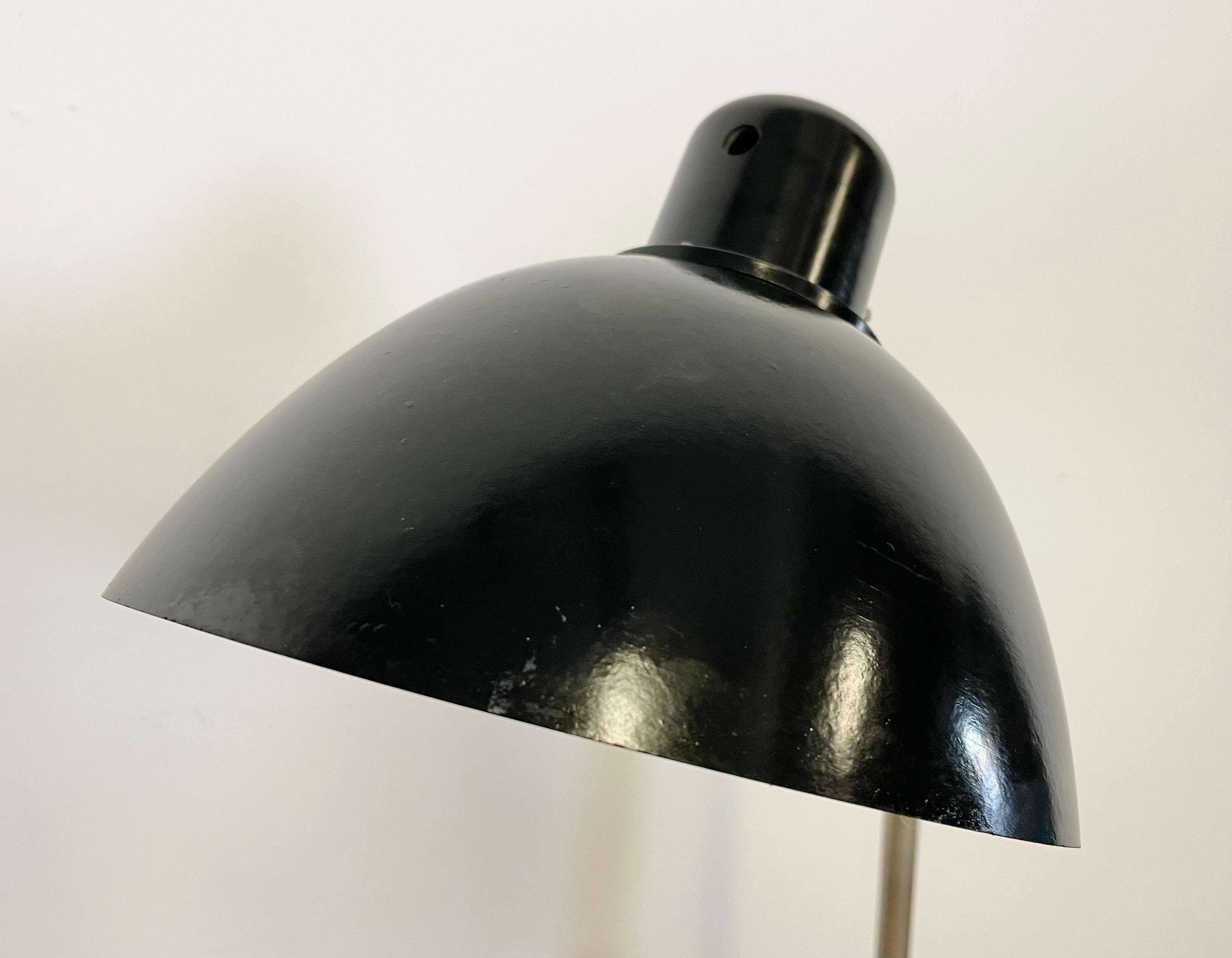 Industrielle deutsche Werkstatt-Tischlampe von Reif Dresden, 1950er Jahre im Angebot 8