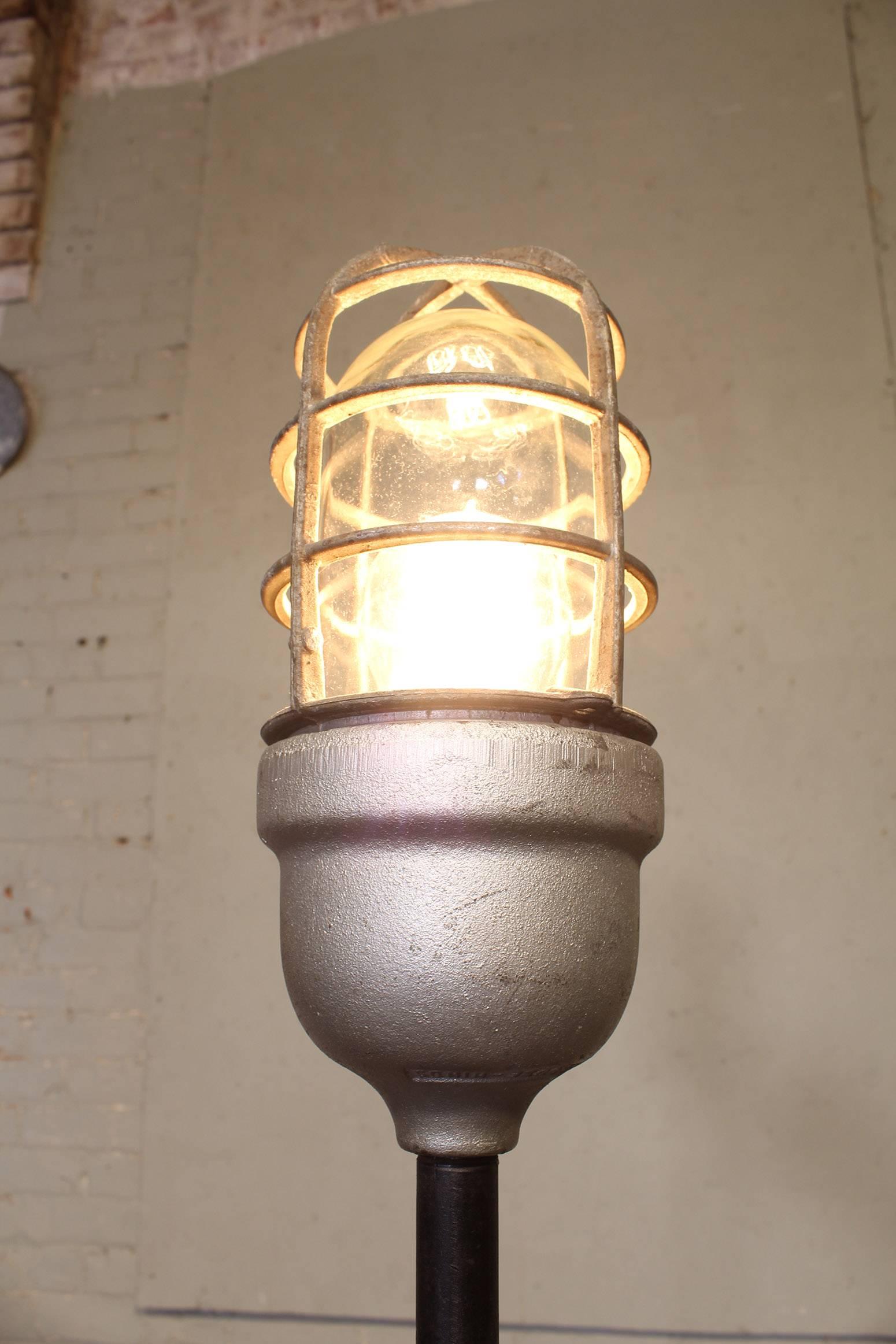 20th Century Industrial 'Ghost' Stage Light or Floor Lamp