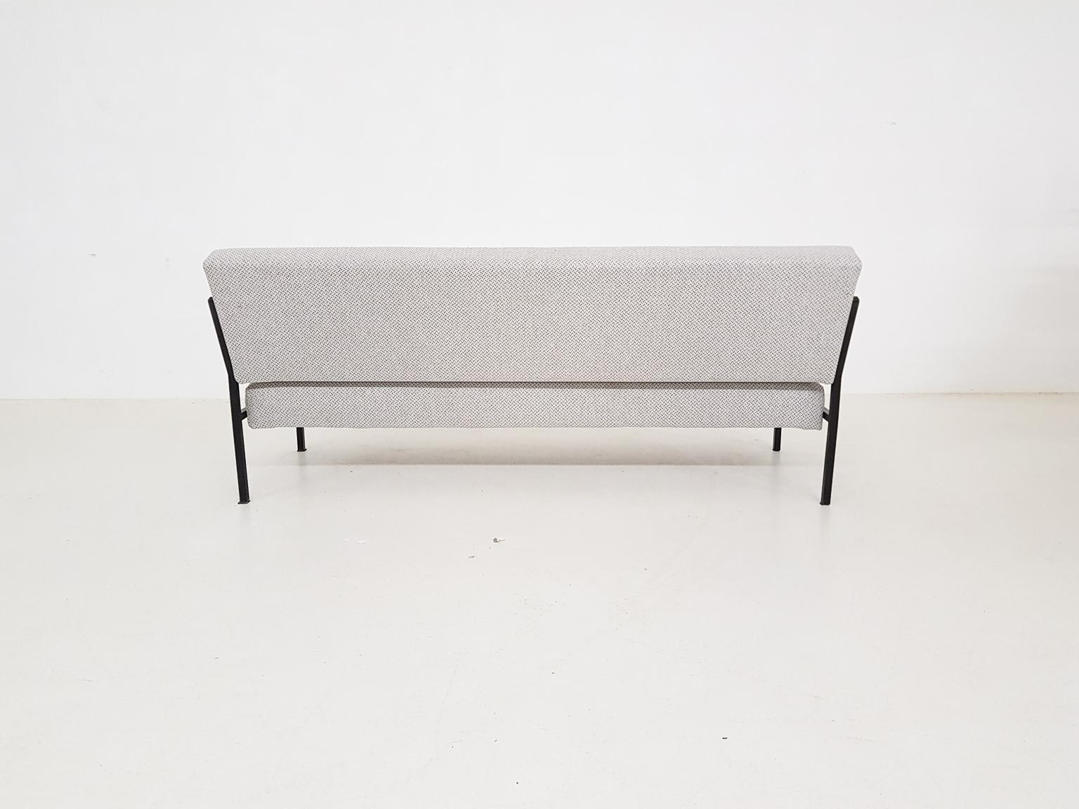 Mid-Century Modern Industrial Gijs Van Der Sluis 36DLA Sofa, Dutch Midcentury Design, 1960s