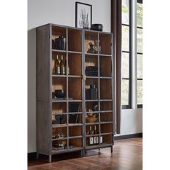 Industrial Glazed Display Cabinet