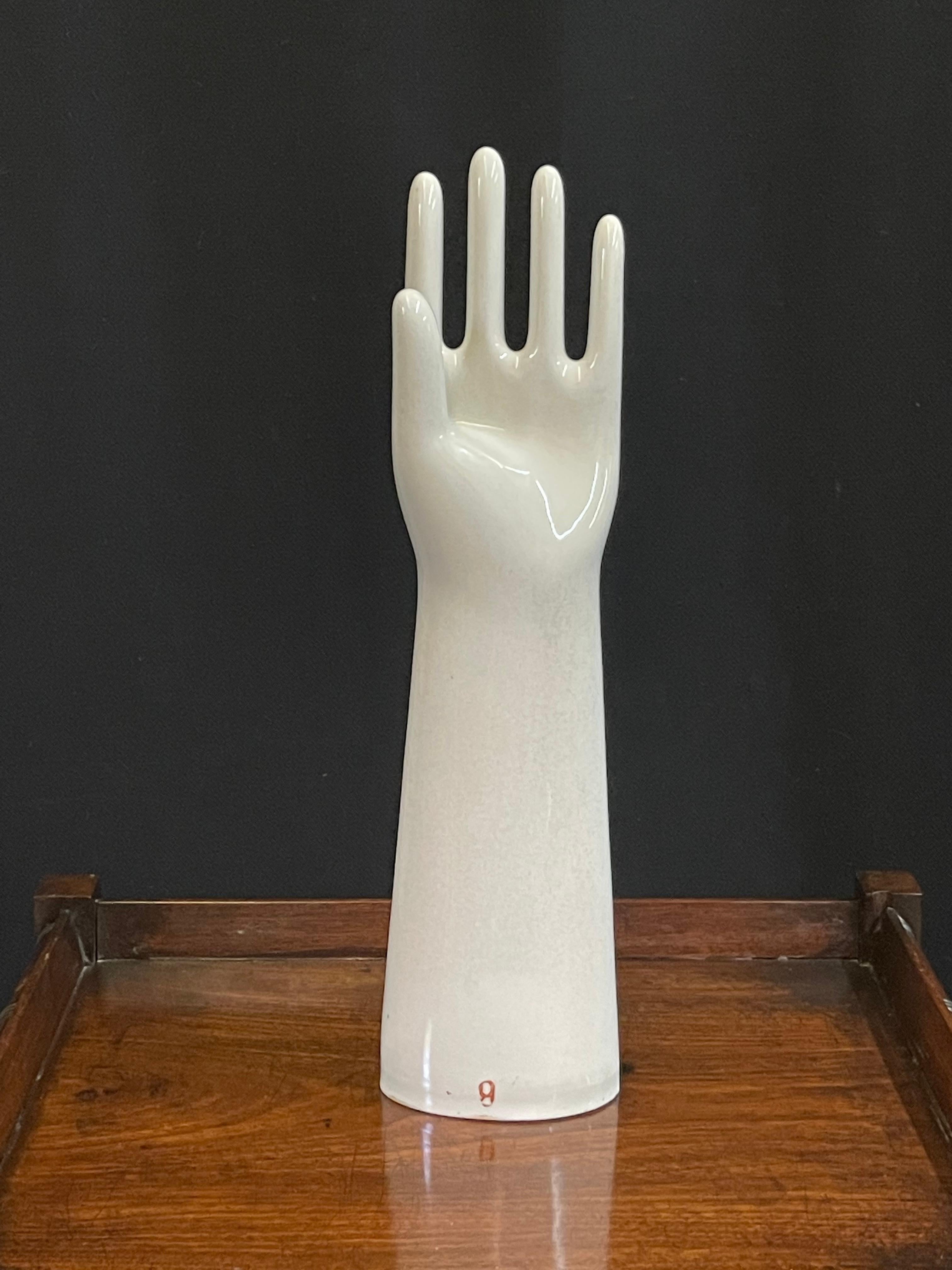 Industrial Glove Mold, Circa 1940s 4