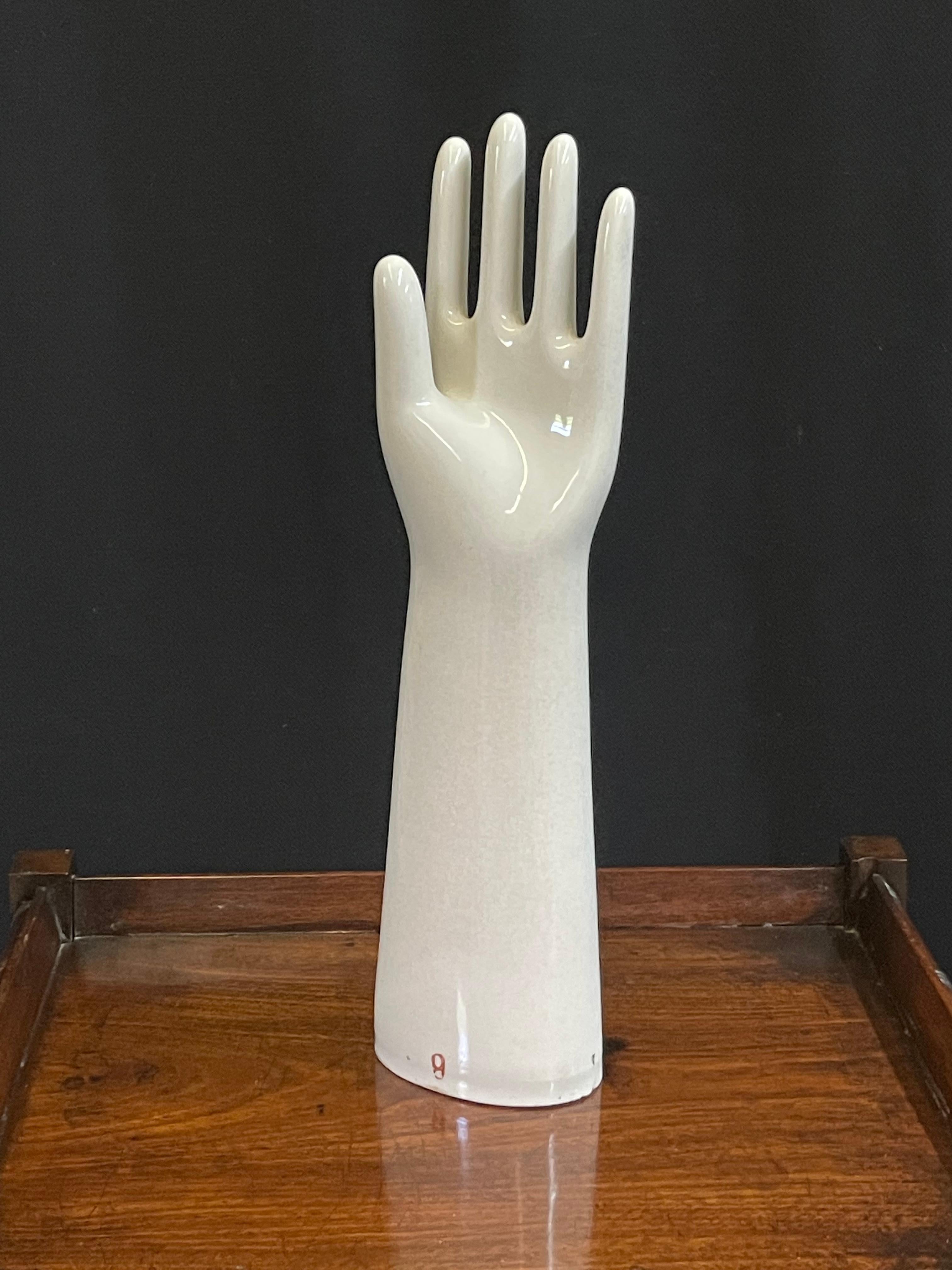 Industrial Glove Mold, Circa 1940s 6