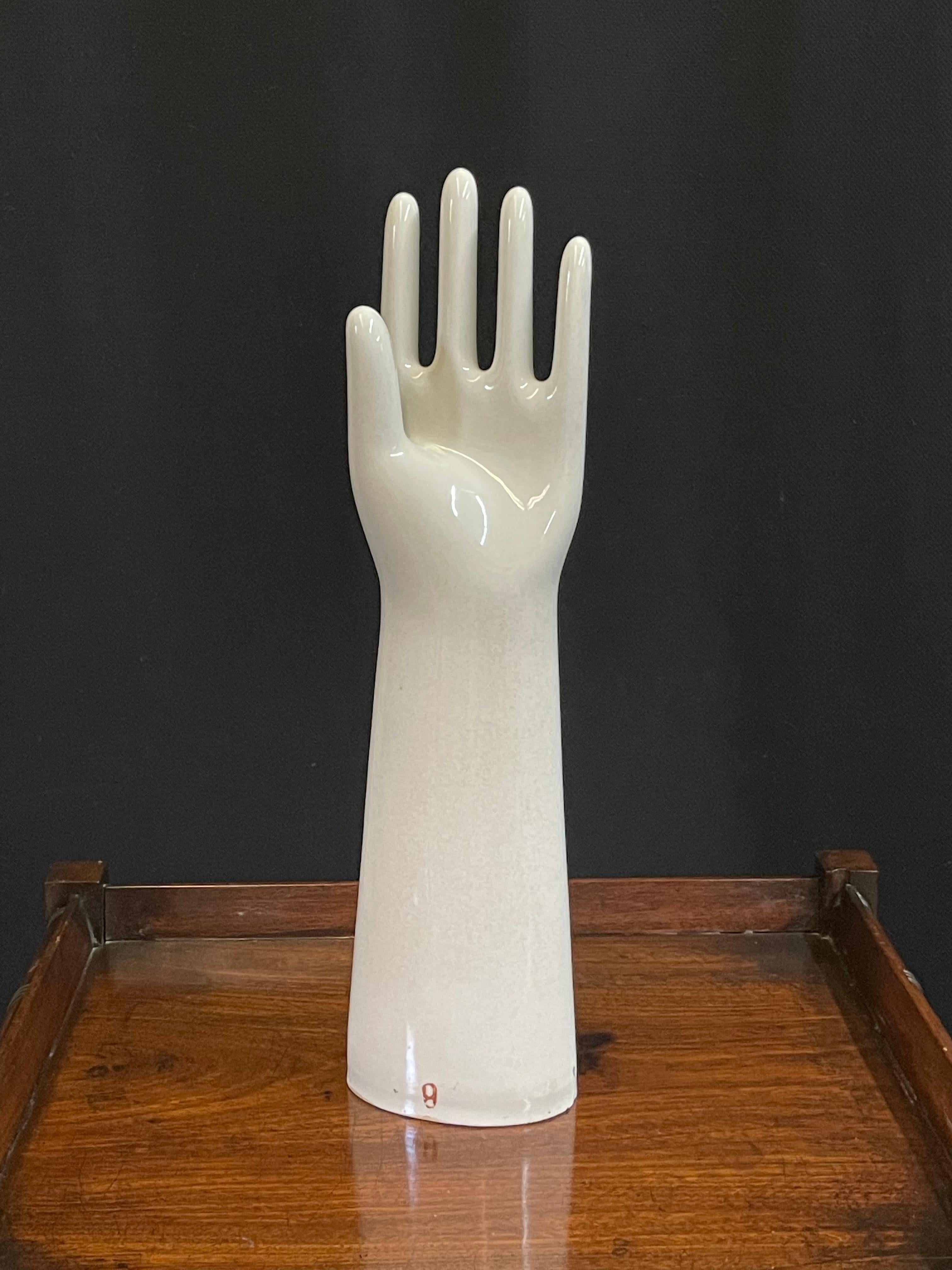 Industrial Glove Mold, Circa 1940s In Good Condition In Atlanta, GA