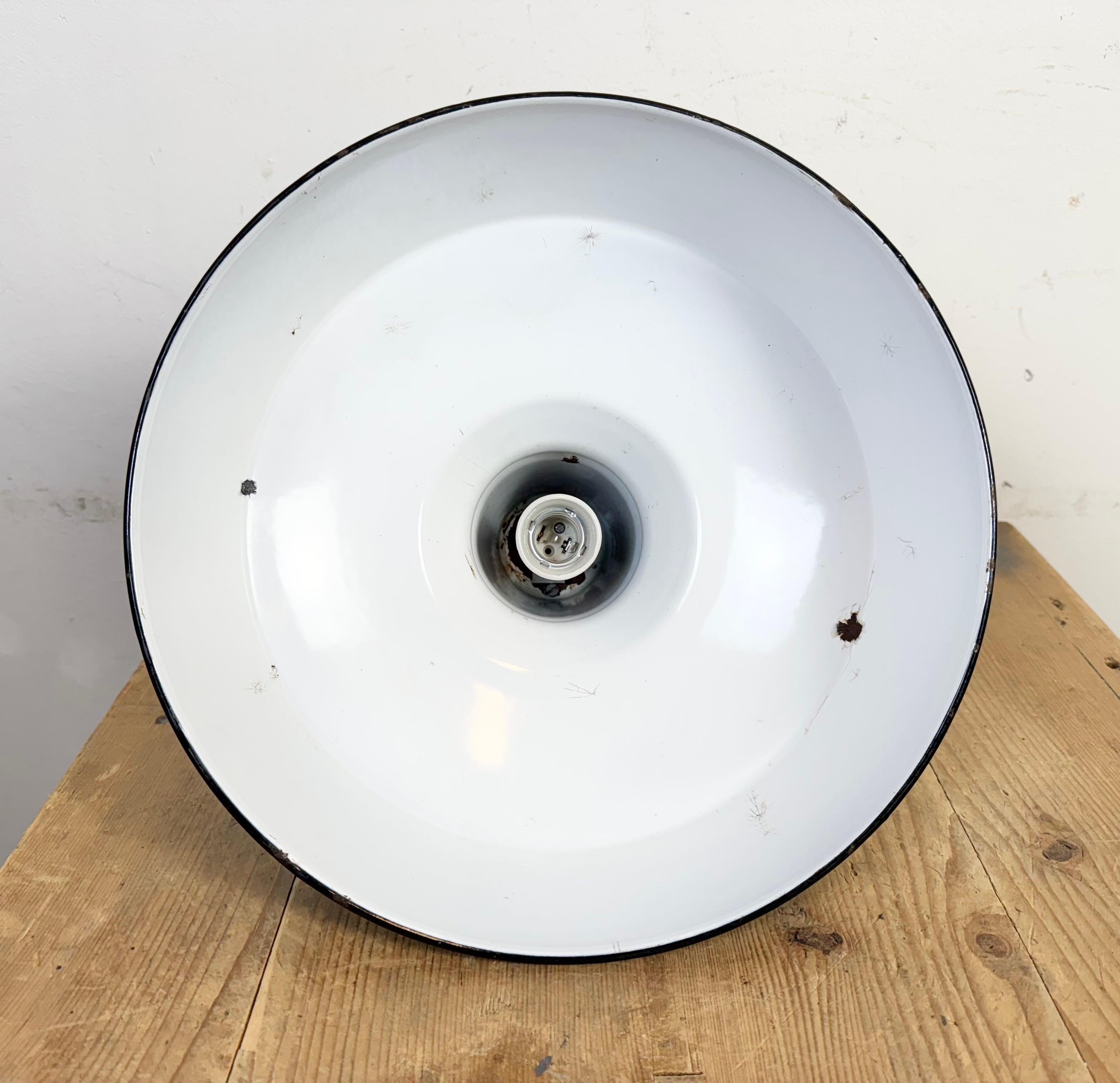 Lampada a sospensione industriale Greene & Greene Factory, anni '60 in vendita 9