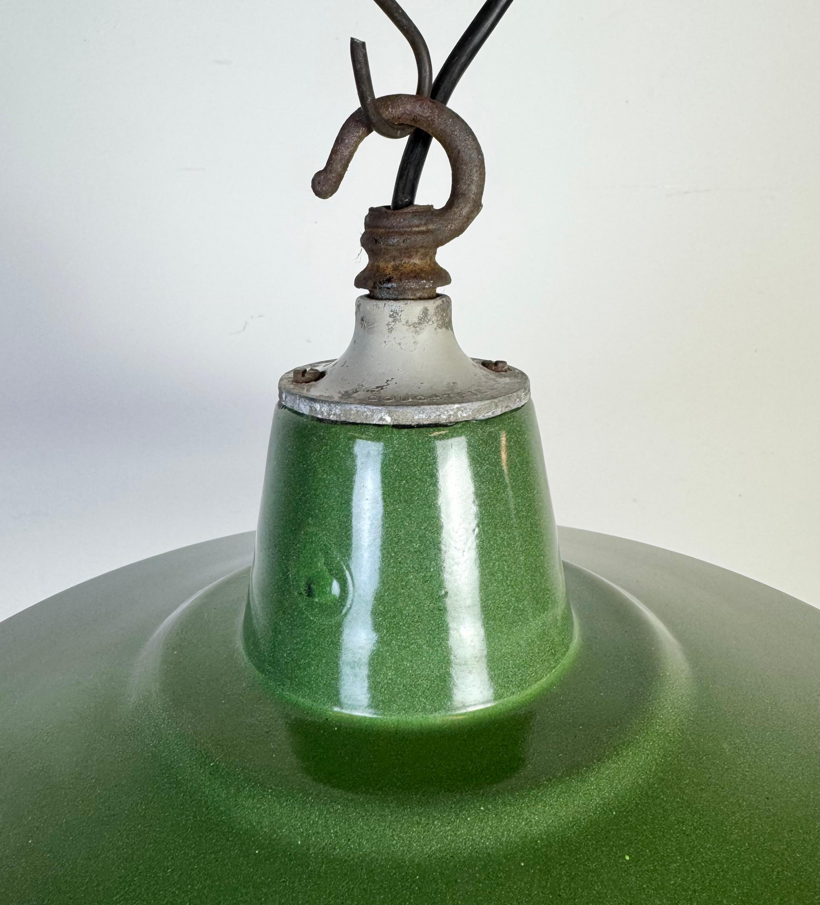Britannico Lampada a sospensione industriale Greene & Greene Factory, anni '60 in vendita