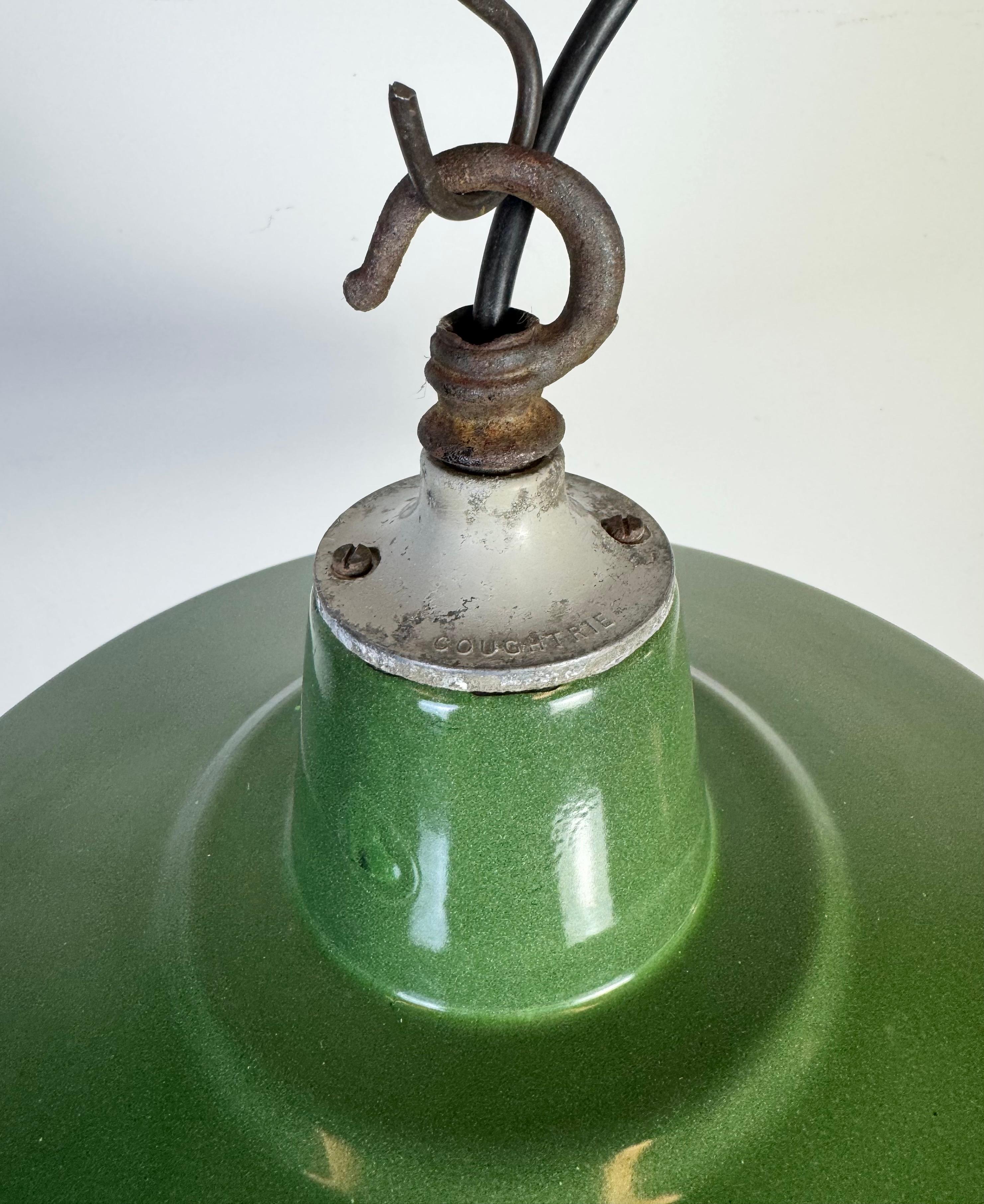 Metà XX secolo Lampada a sospensione industriale Greene & Greene Factory, anni '60 in vendita