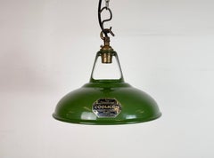 Lampada a sospensione industriale Greene & Greene Factory di Coolicon, anni '50