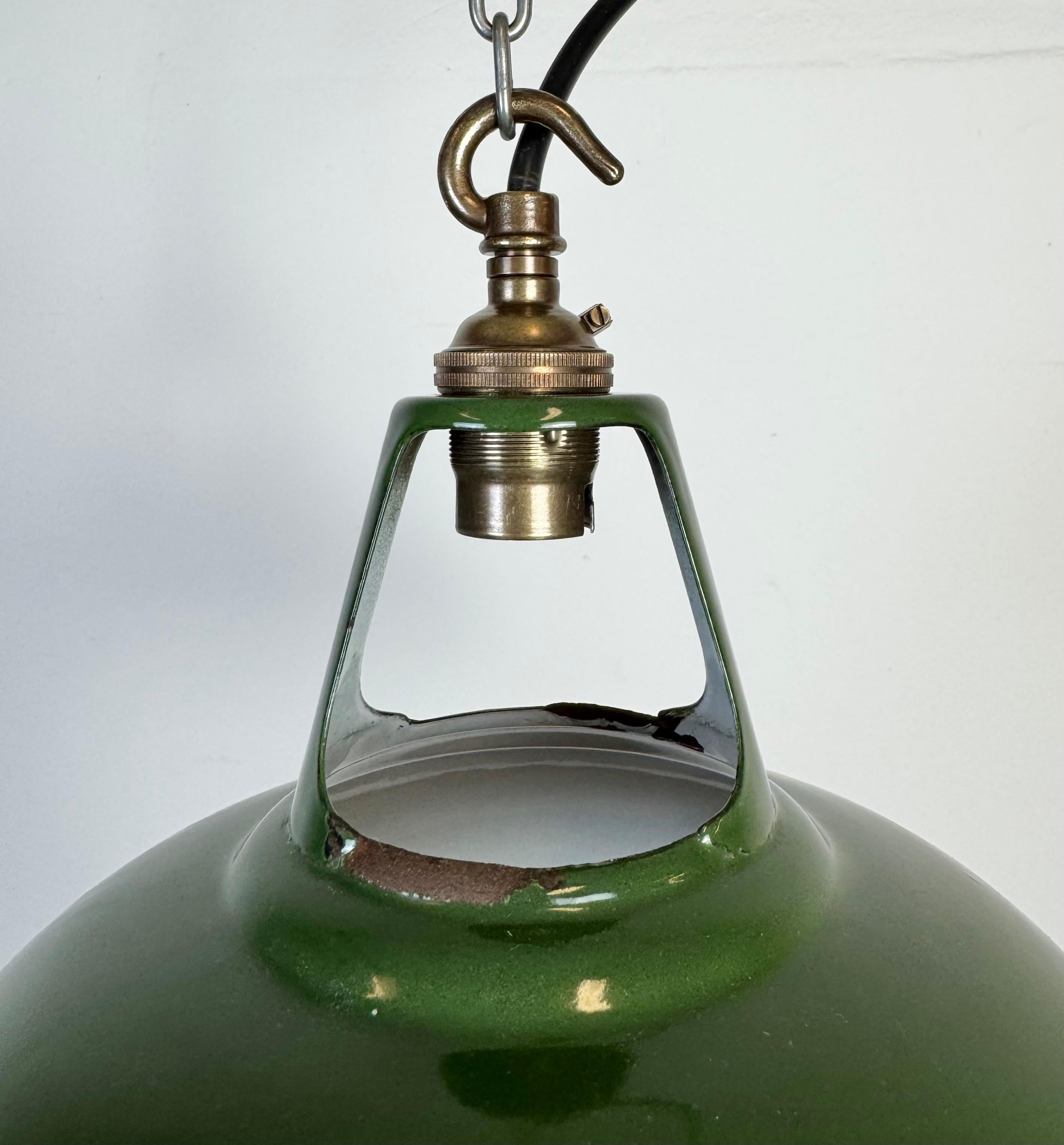 Britannico Lampada a sospensione industriale Greene & Greene Factory di Coolicon, anni '50 in vendita