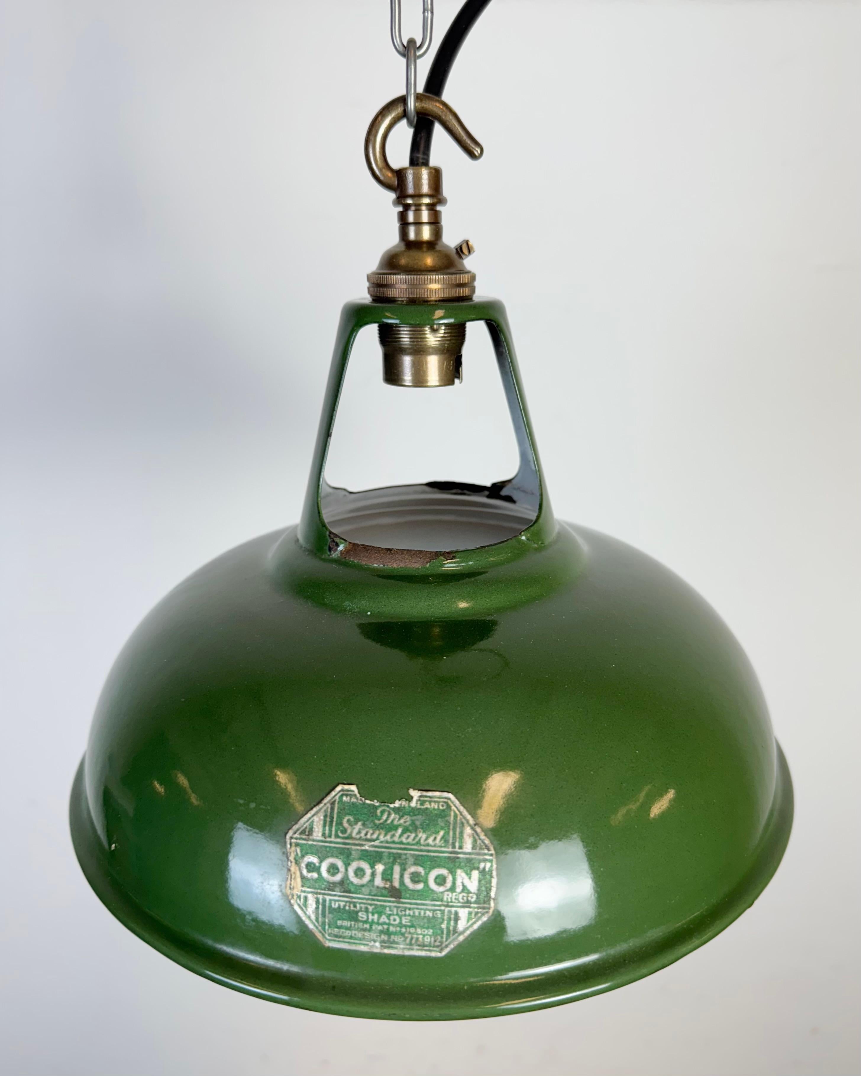 XX secolo Lampada a sospensione industriale Greene & Greene Factory di Coolicon, anni '50 in vendita