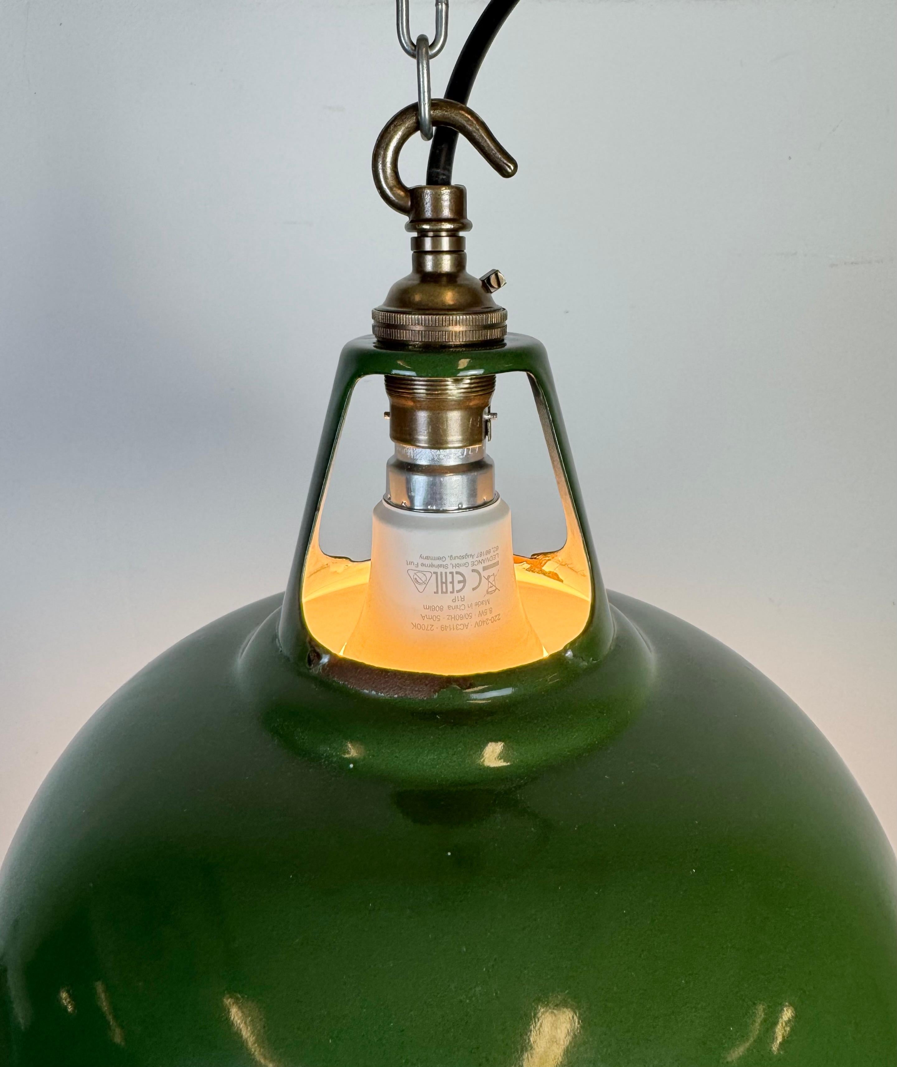 Lampada a sospensione industriale Greene & Greene Factory di Coolicon, anni '50 in vendita 1