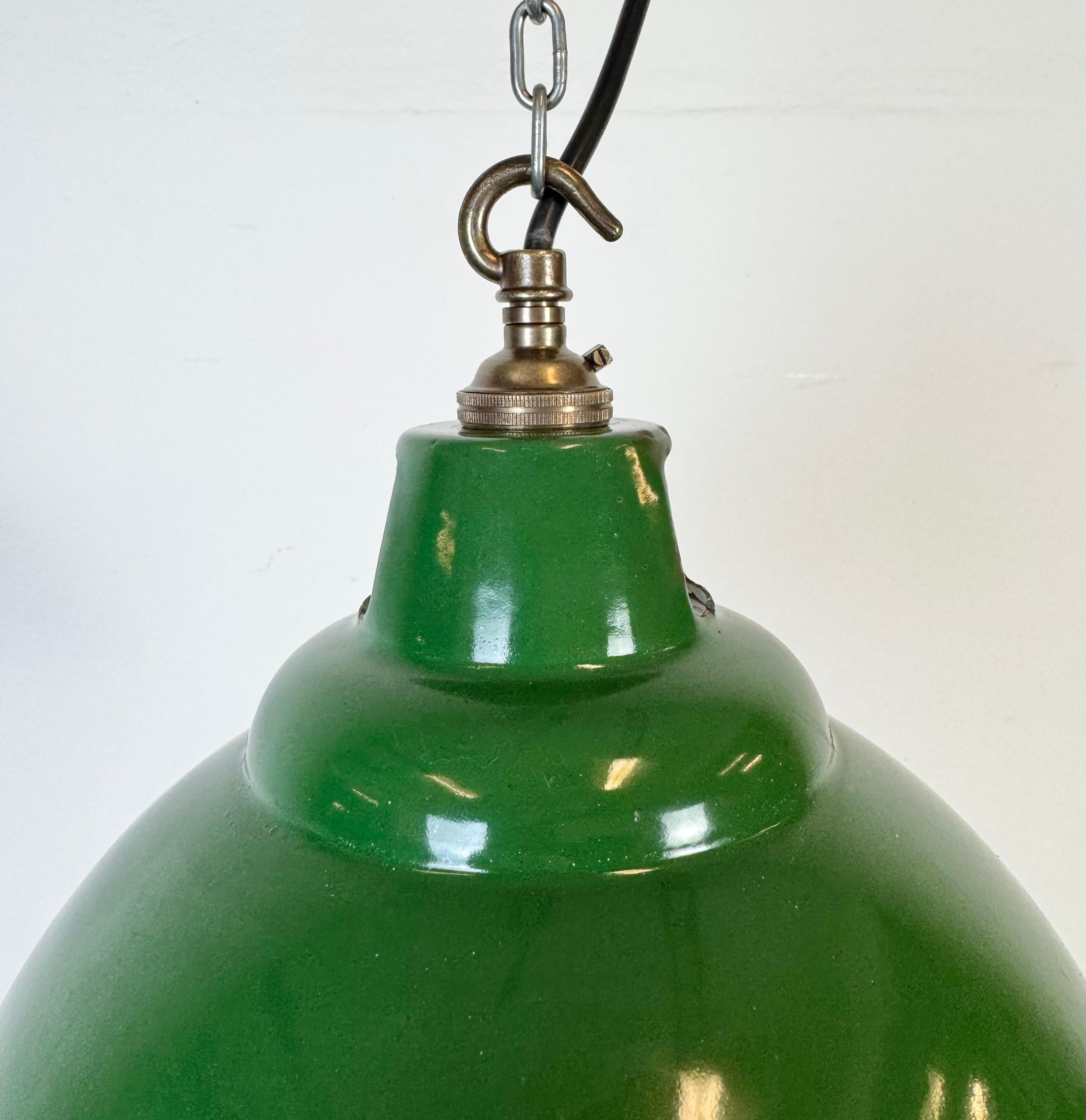 Britannico Lampada a sospensione industriale Greene & Greene Factory di Maxlume, anni '60 in vendita