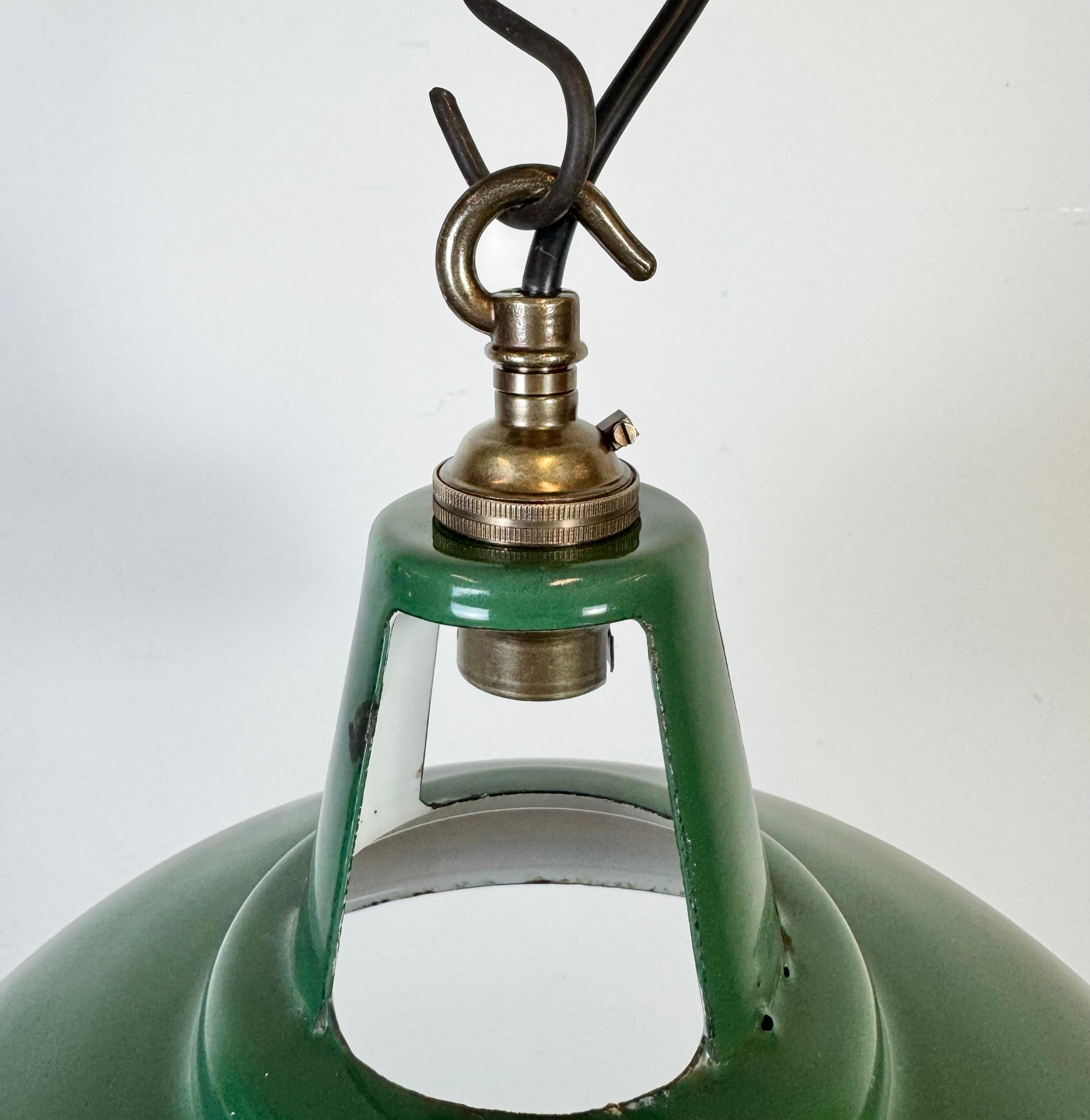 Britannico Lampada a sospensione industriale Greene & Greene Factory, anni '60 in vendita