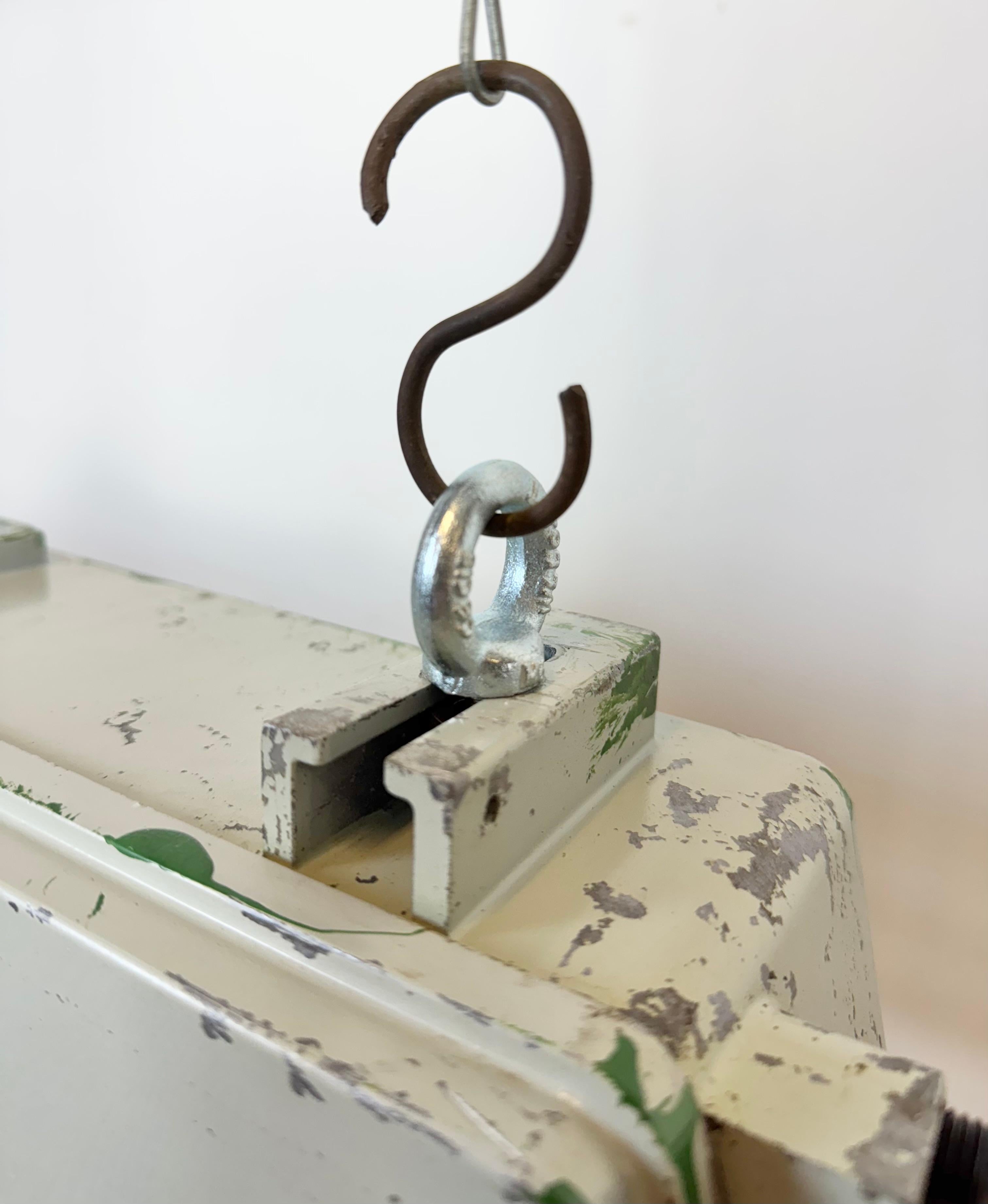 Industrial Grey Tube Light from Elektrosvit,  1970s For Sale 11