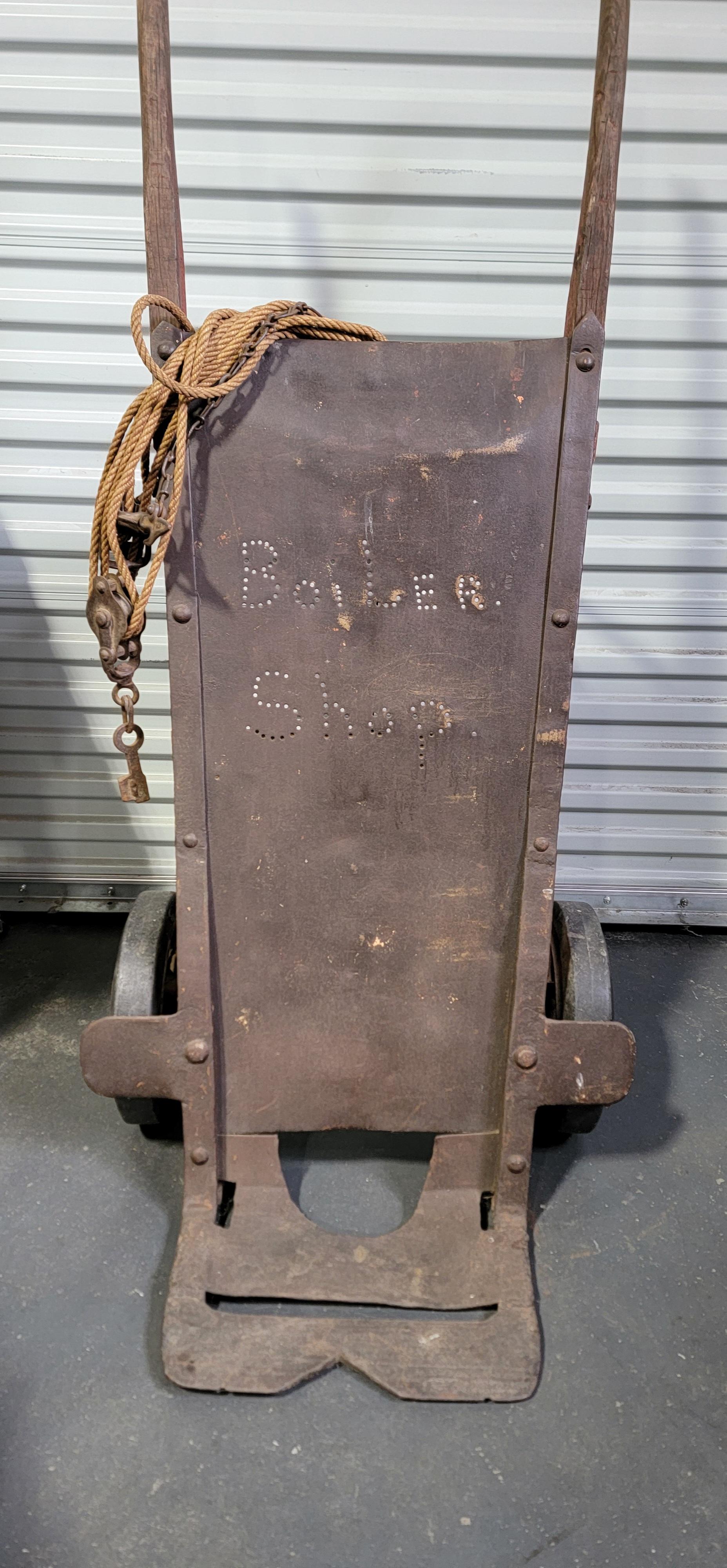 20th Century Industrial Hand Truck For Sale