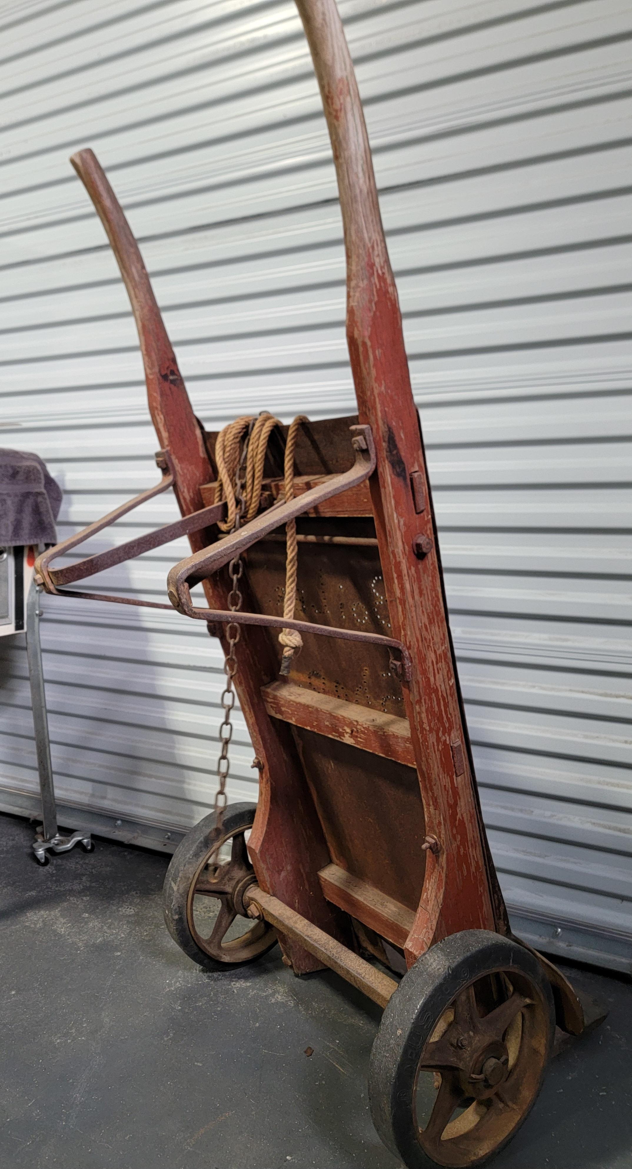Iron Industrial Hand Truck For Sale