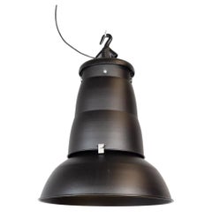 Retro Industrial Hanging Light Pendant Philips PHD400 Black Label Collection 1957