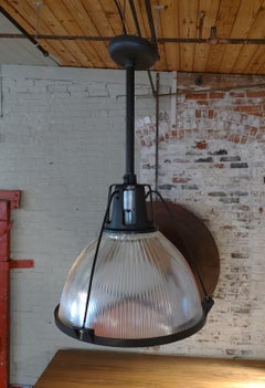 Industrial Holophane Pendant