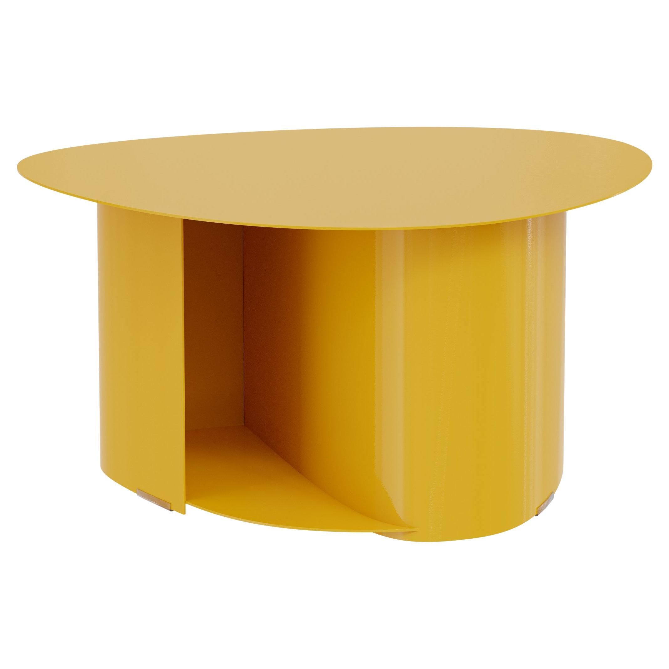 Industrial Honey Stons coffee table crafted by Murmurio