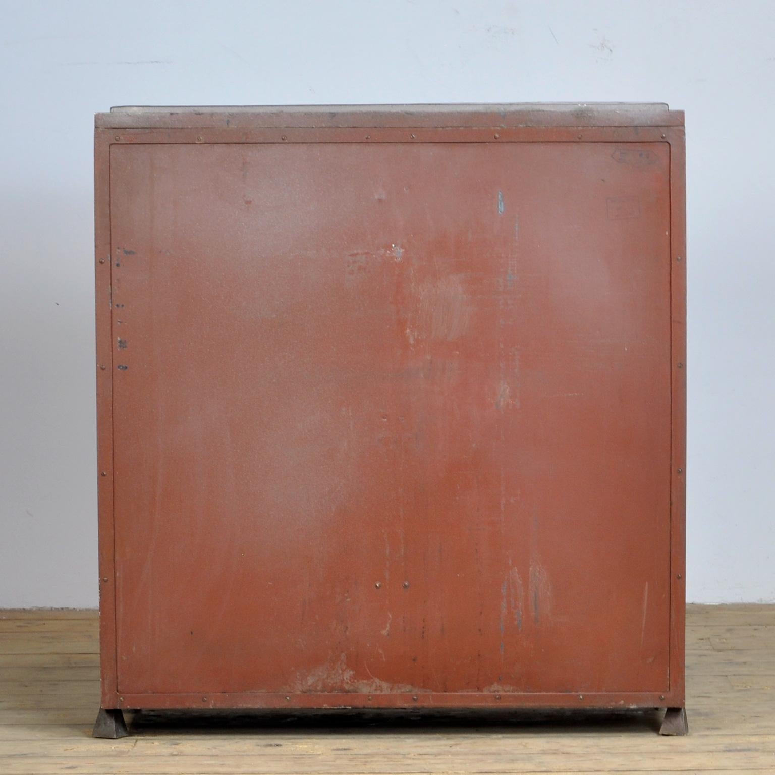Industrial Iron and Aluminium Cabinet, 1960s 8