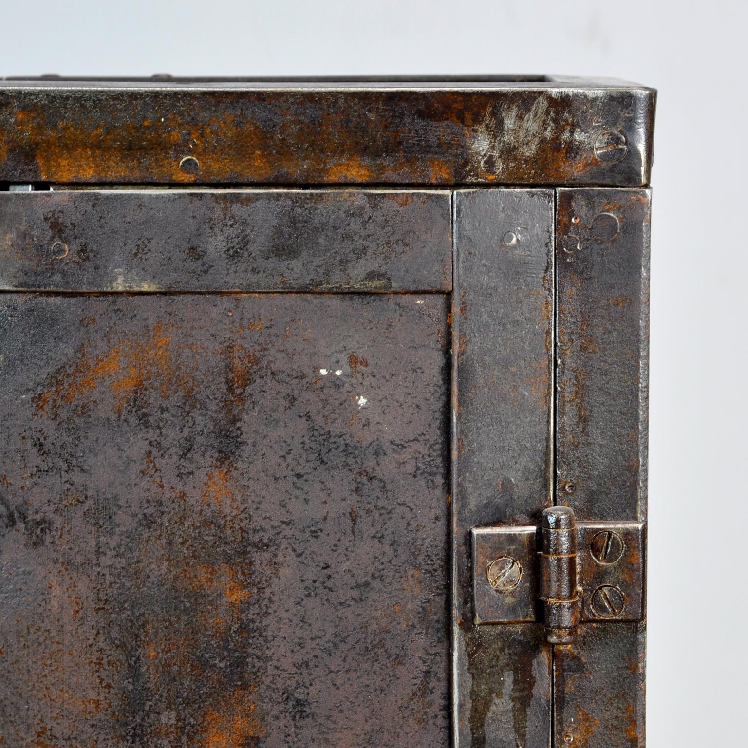 Industrial Iron Cabinet, 1910s 5