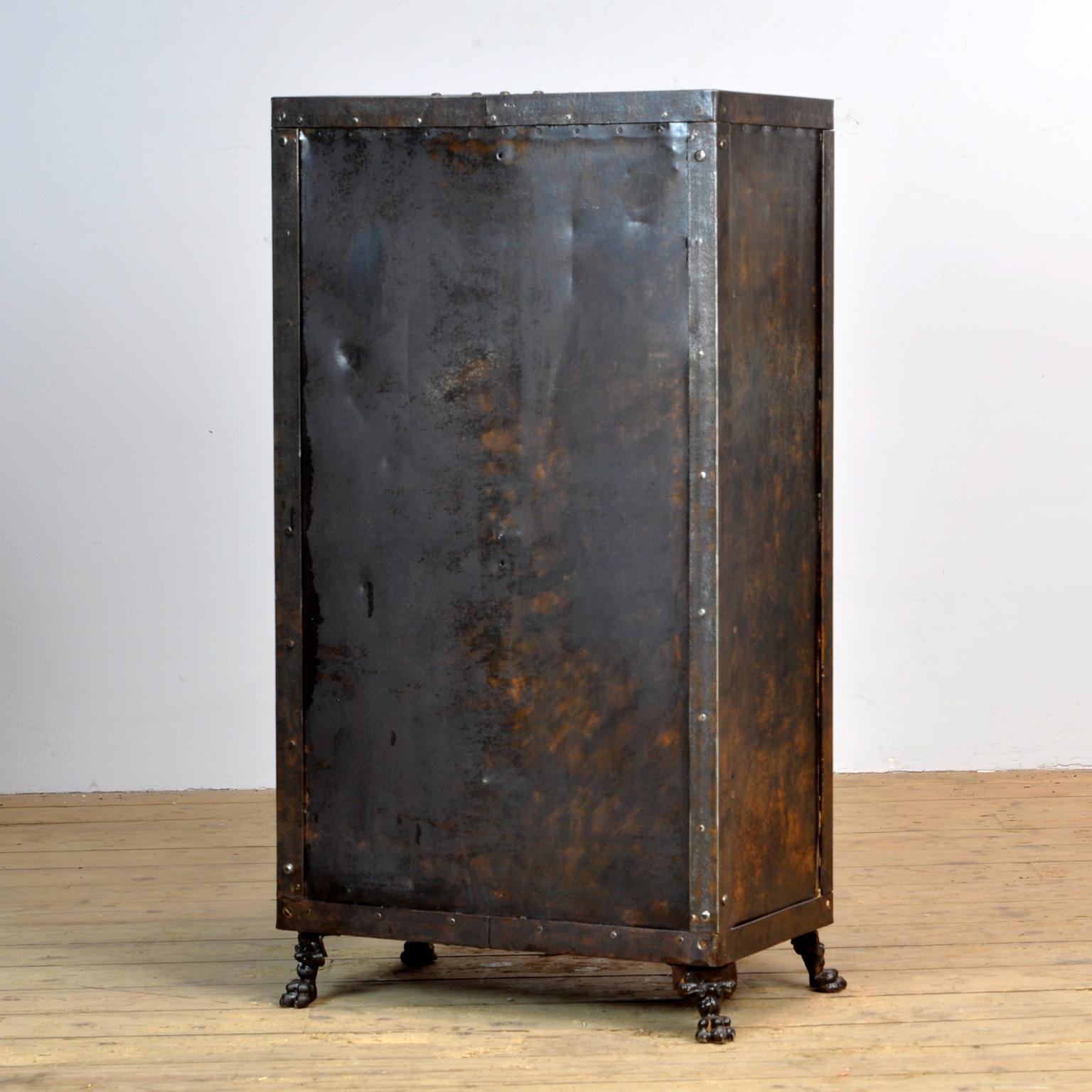 Industrial Iron Cabinet, 1910s 10