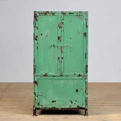 Industrial Iron Cabinet, 1950s