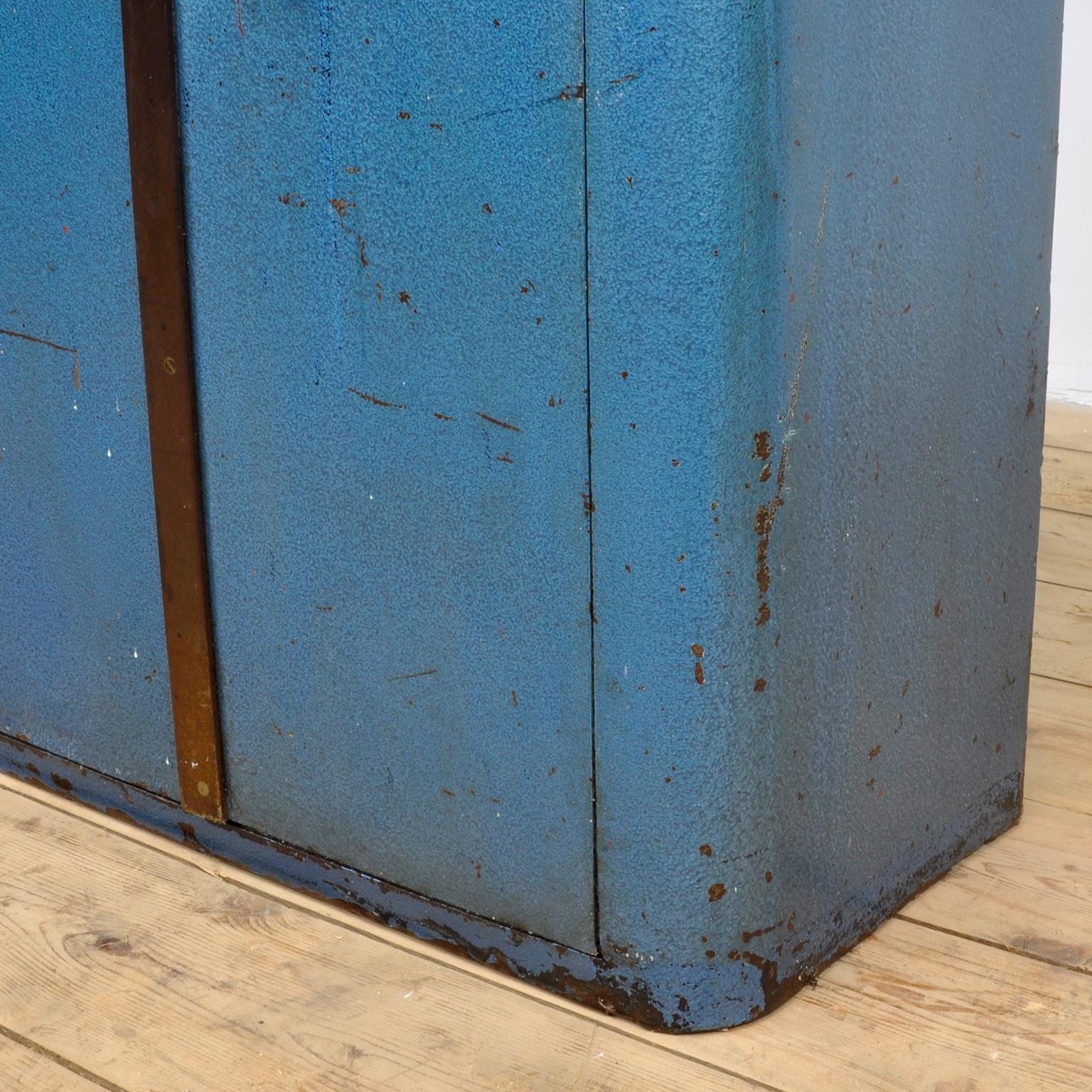 Industrial Iron Cabinet, 1950s 2