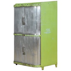 Industrial Iron Cabinet, 1950s