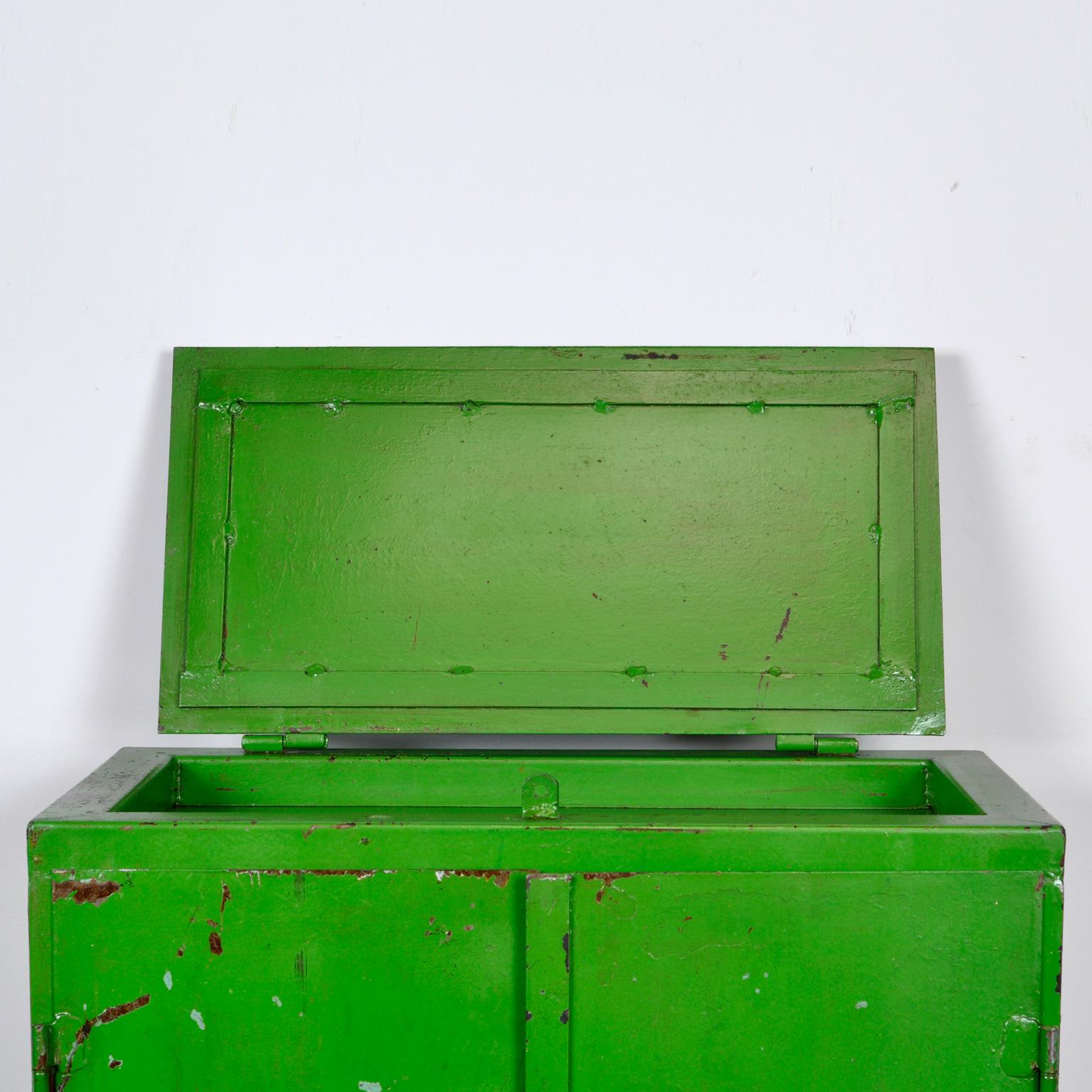 Industrial Iron Cabinet, 1960s 5