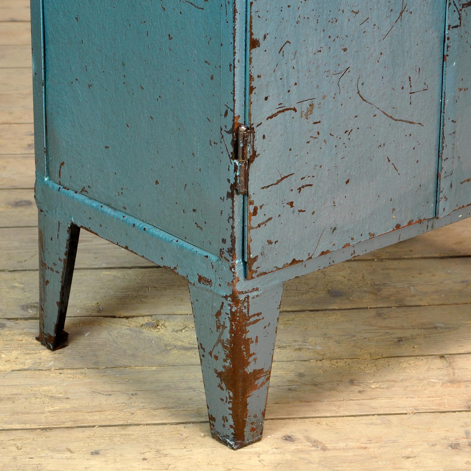 Industrial Iron Cabinet, 1960s 5
