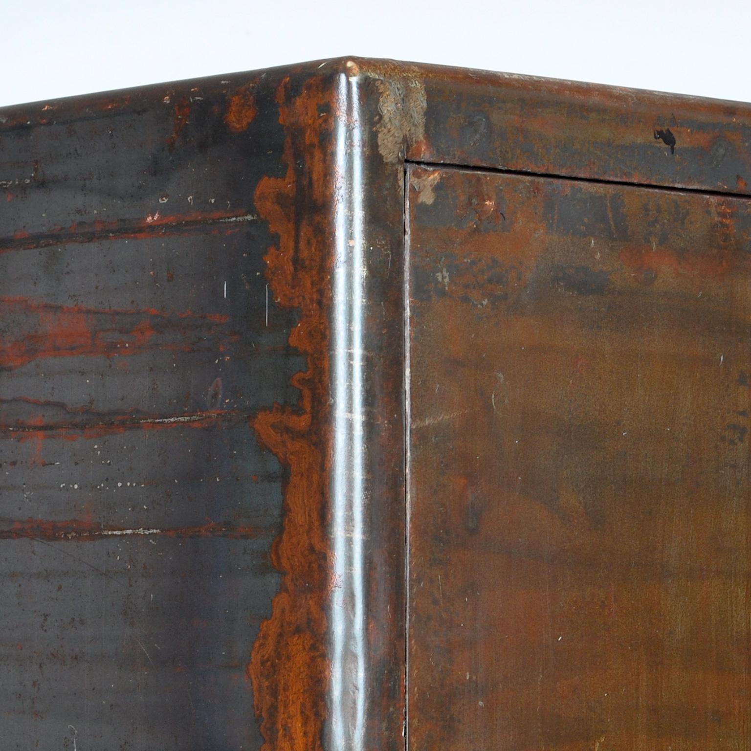 Industrial Iron Cabinet, 1960s For Sale 6