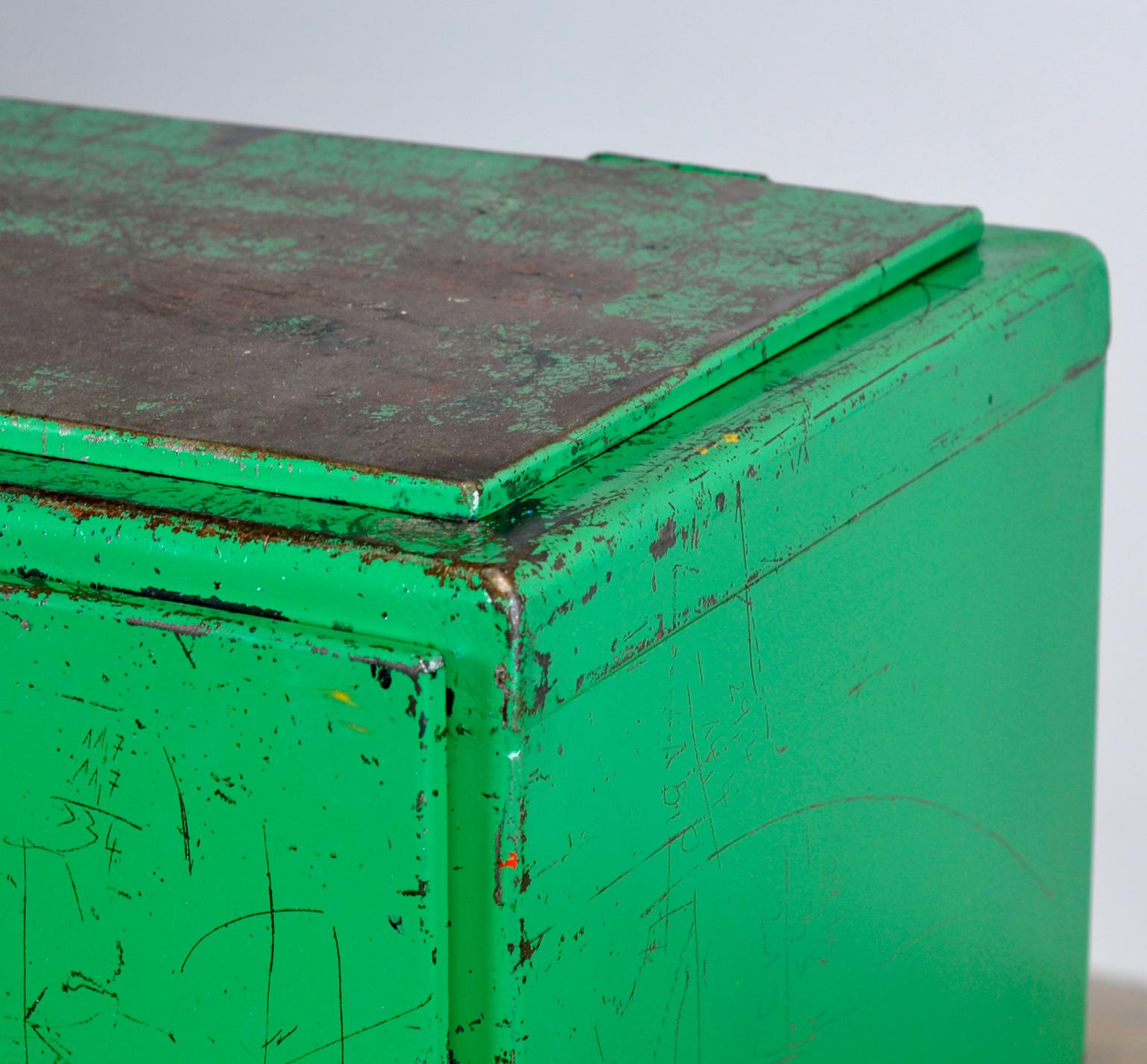 Industrial Iron Cabinet, 1960s 7